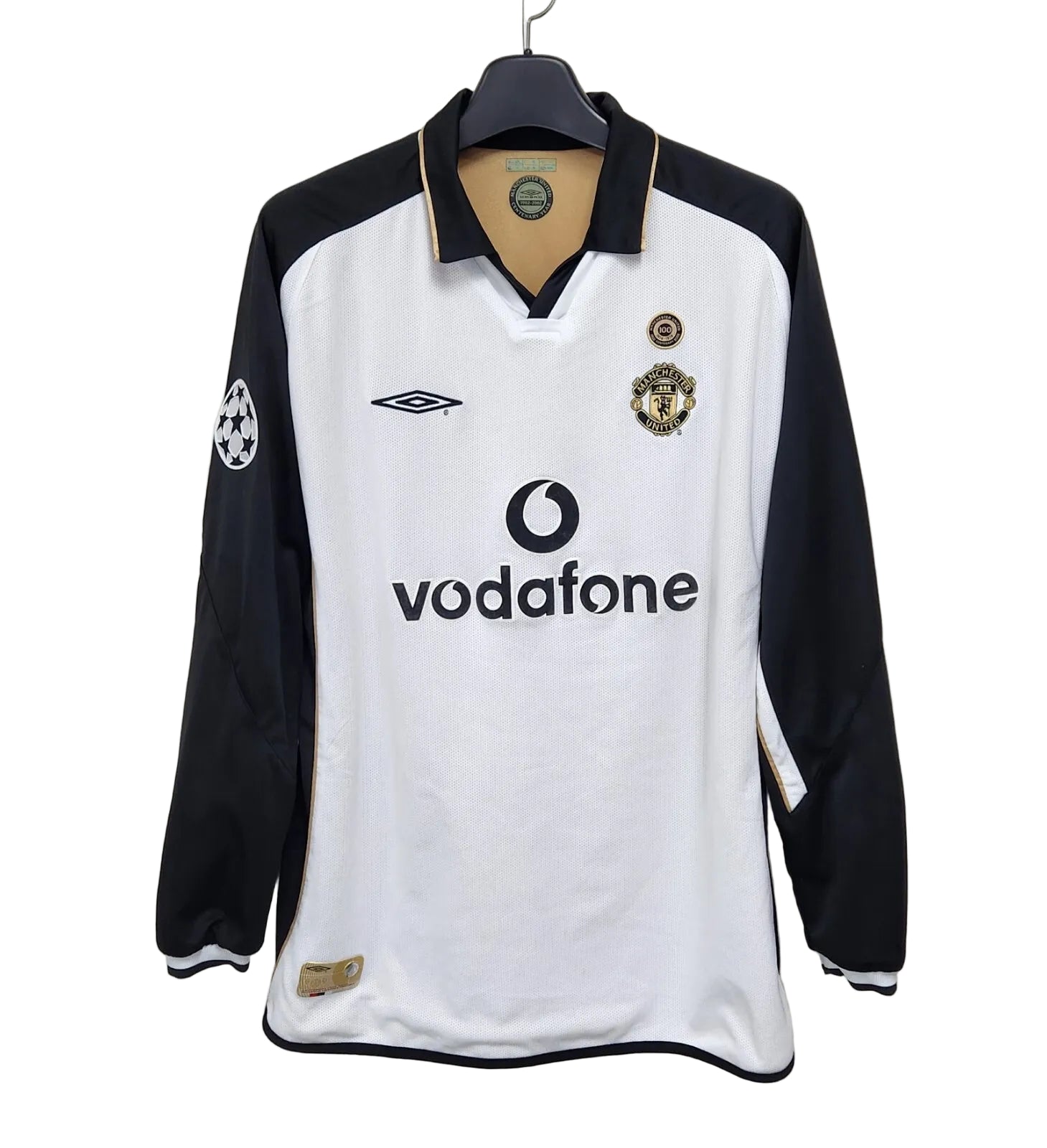 Manchester United 2001 Centenary Reversible Long Sleeve Jersey