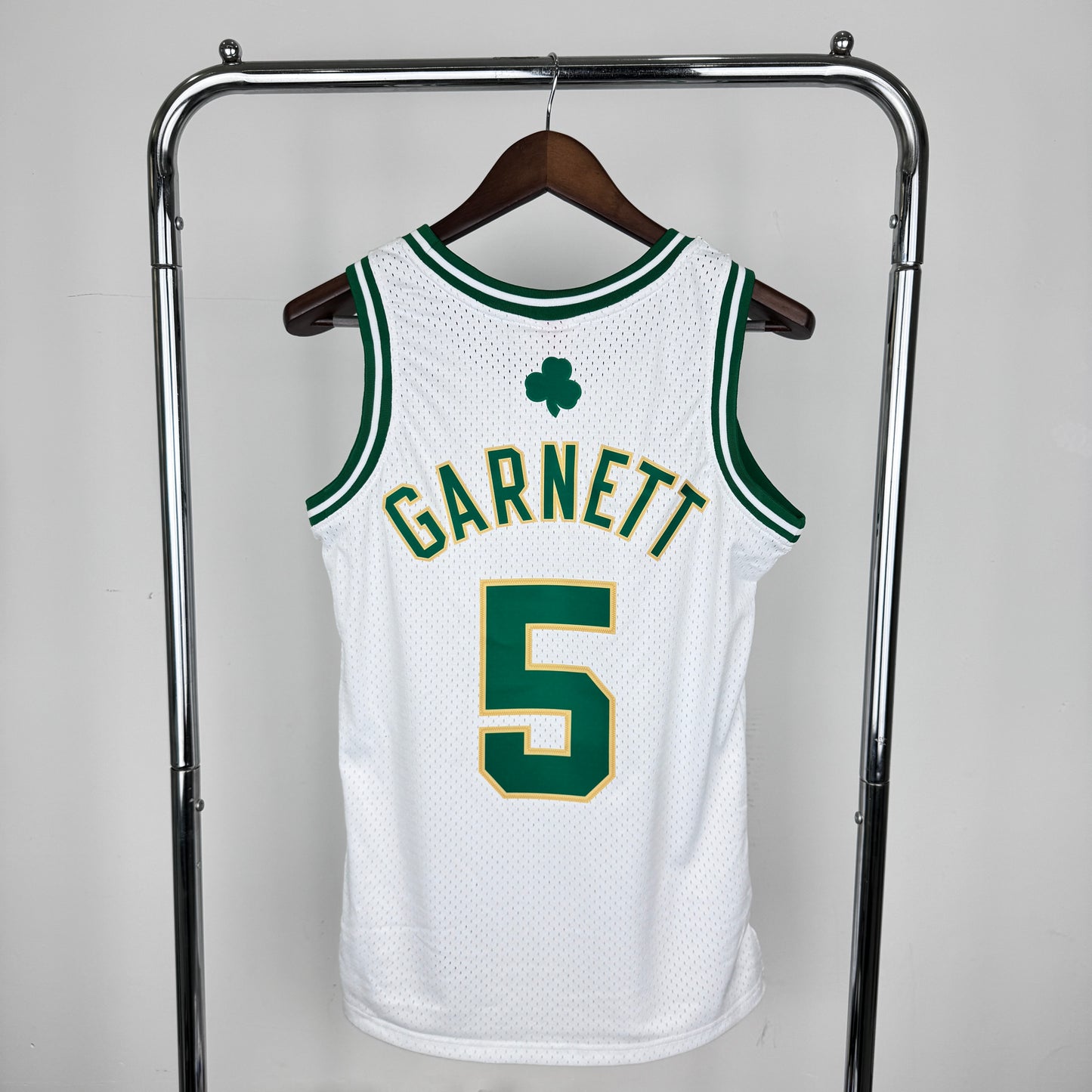 Boston Celtics October 28 2008 Kevin Garnett White Mitchell & Ness Swingman Jersey