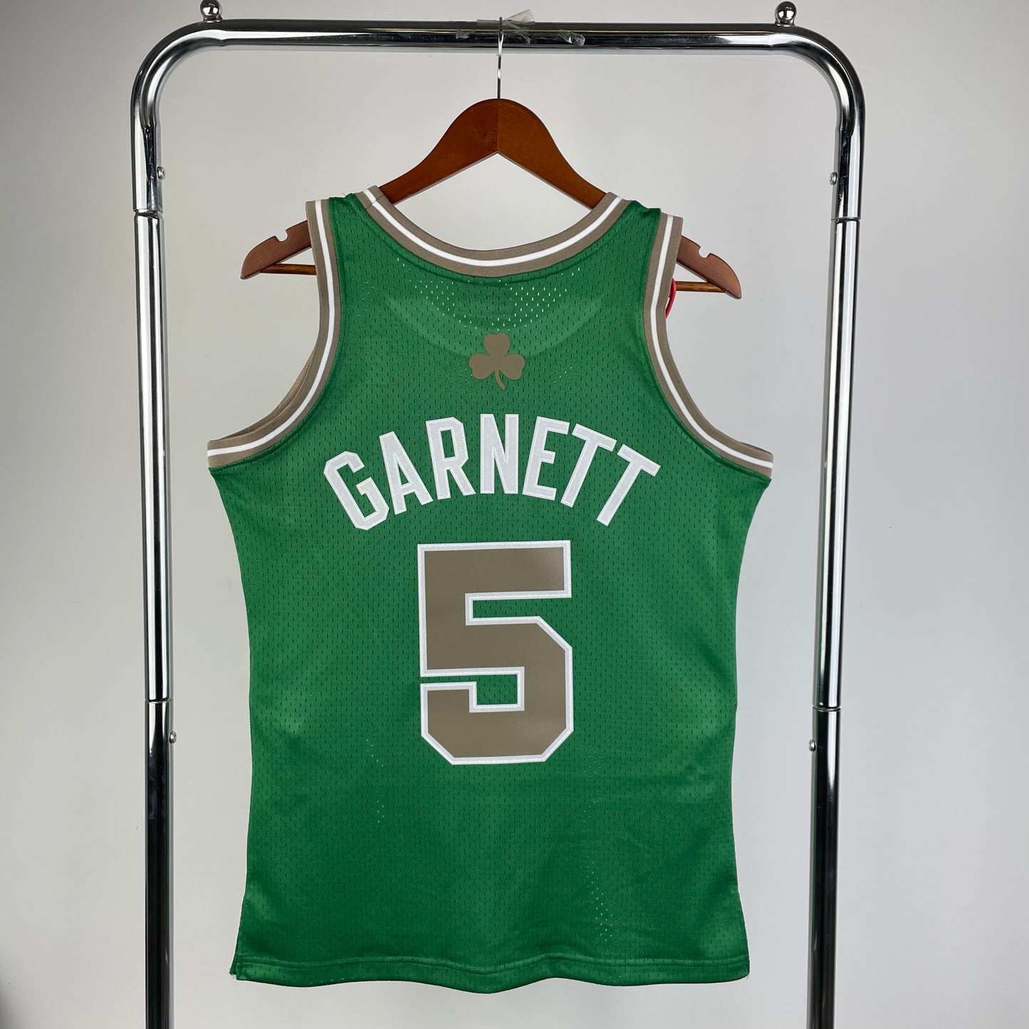 Boston Celtics 2007-08 Kevin Garnett Green & Gold Mitchell & Ness Swingman Jersey