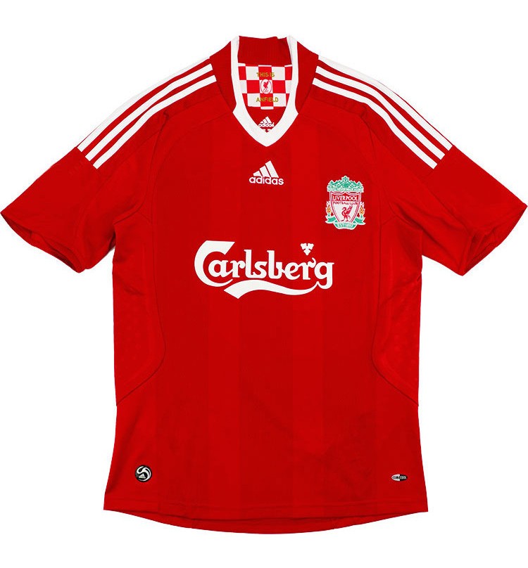 Liverpool 2008/10 Home Jersey