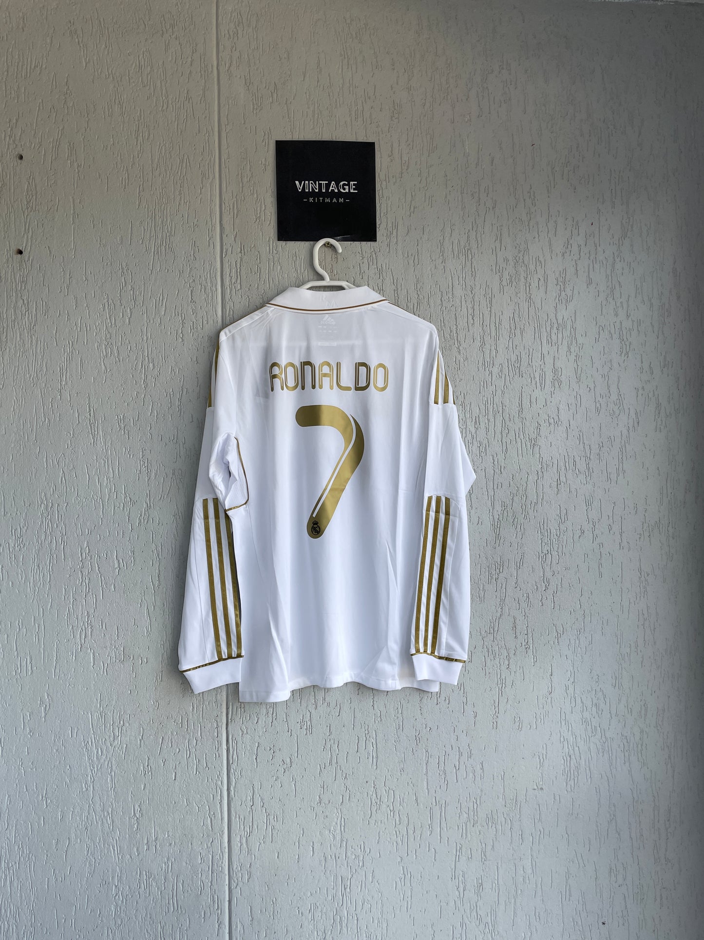 Real Madrid 2011/12 Home Long Sleeve Jersey