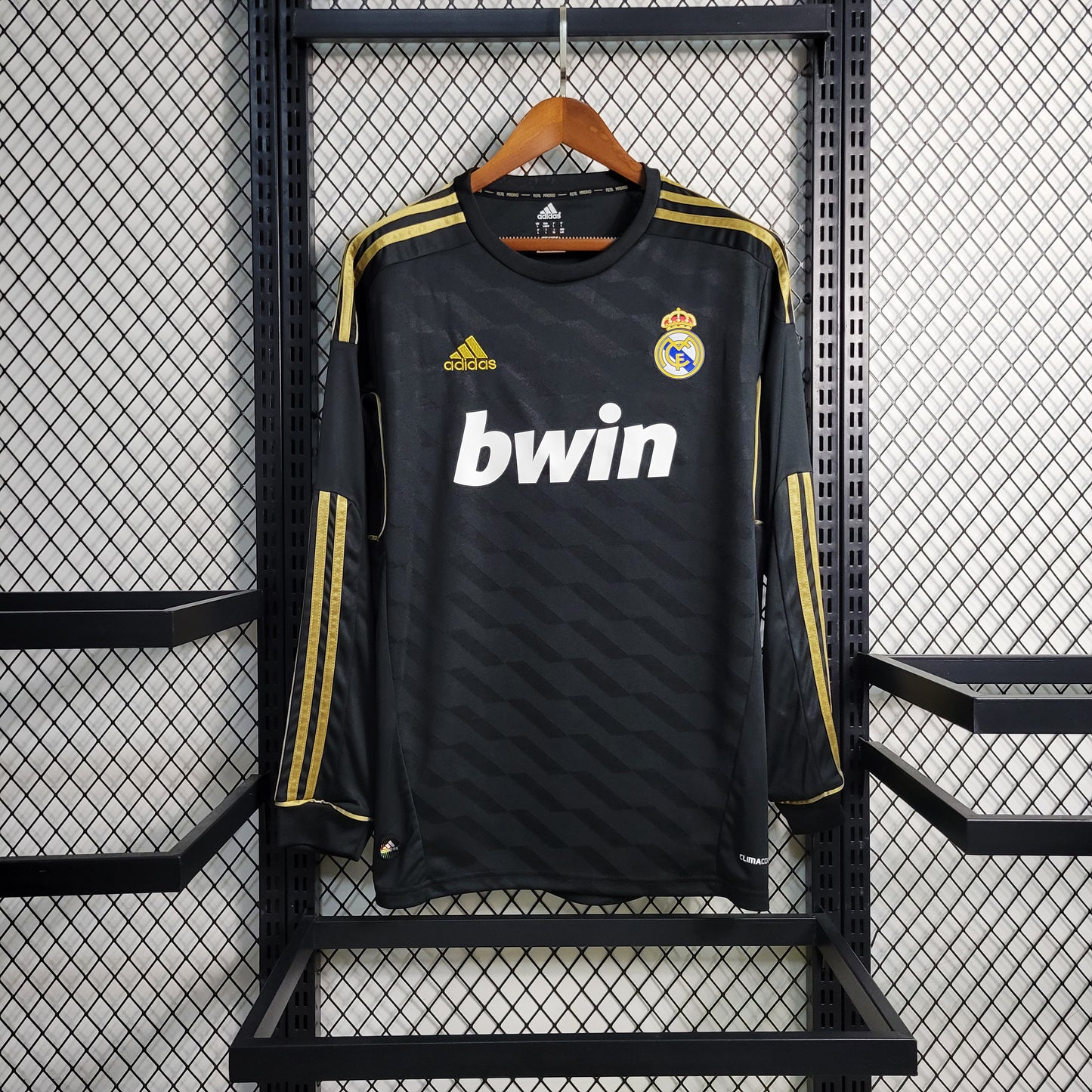 Real Madrid 2011/12 Away Long Sleeve Jersey