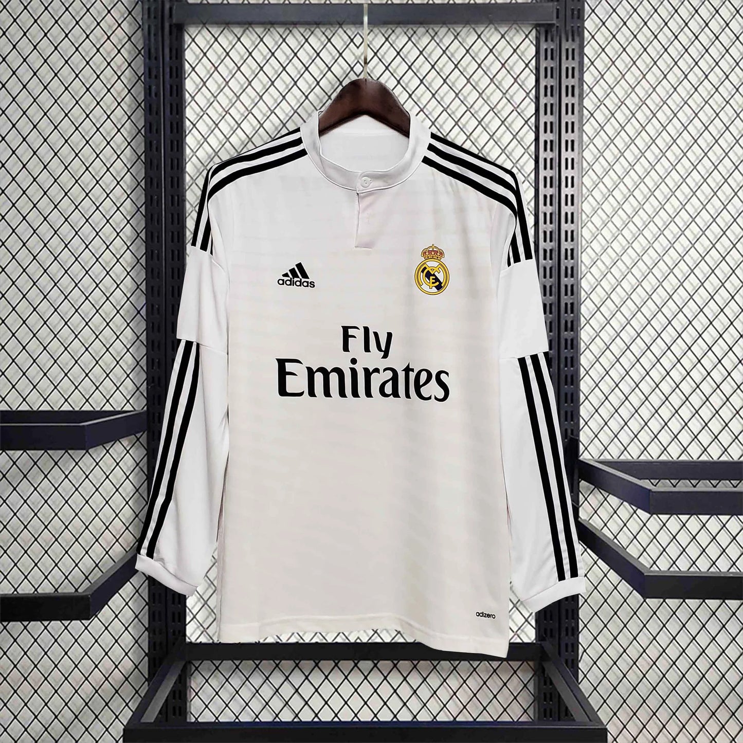 Real Madrid 2014/15 Home Long Sleeve Jersey