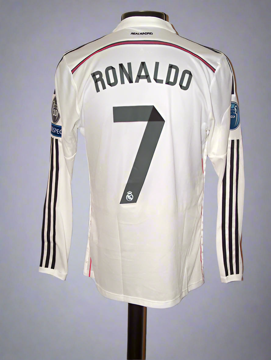 Real Madrid 2014/15 Home Long Sleeve Jersey