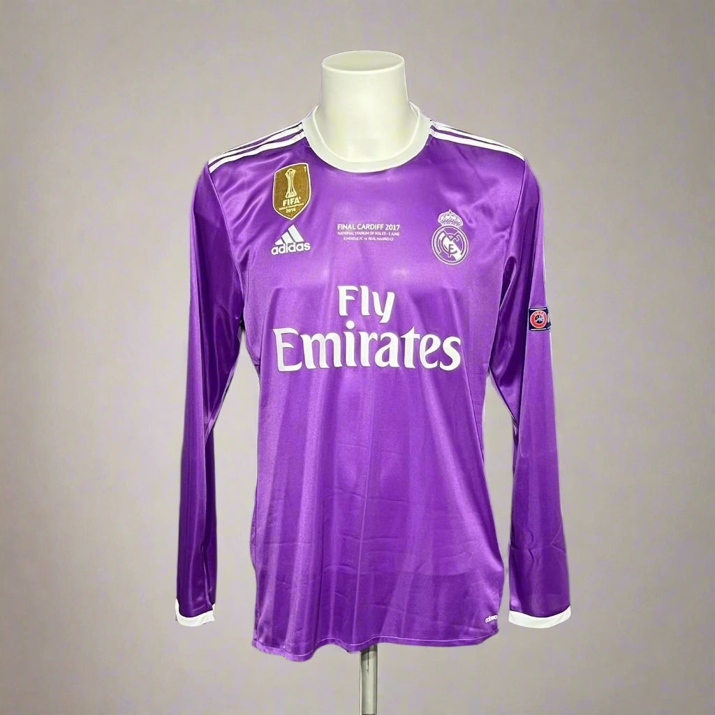 Real Madrid 2016/17 UCL FINAL Long Sleeve Jersey