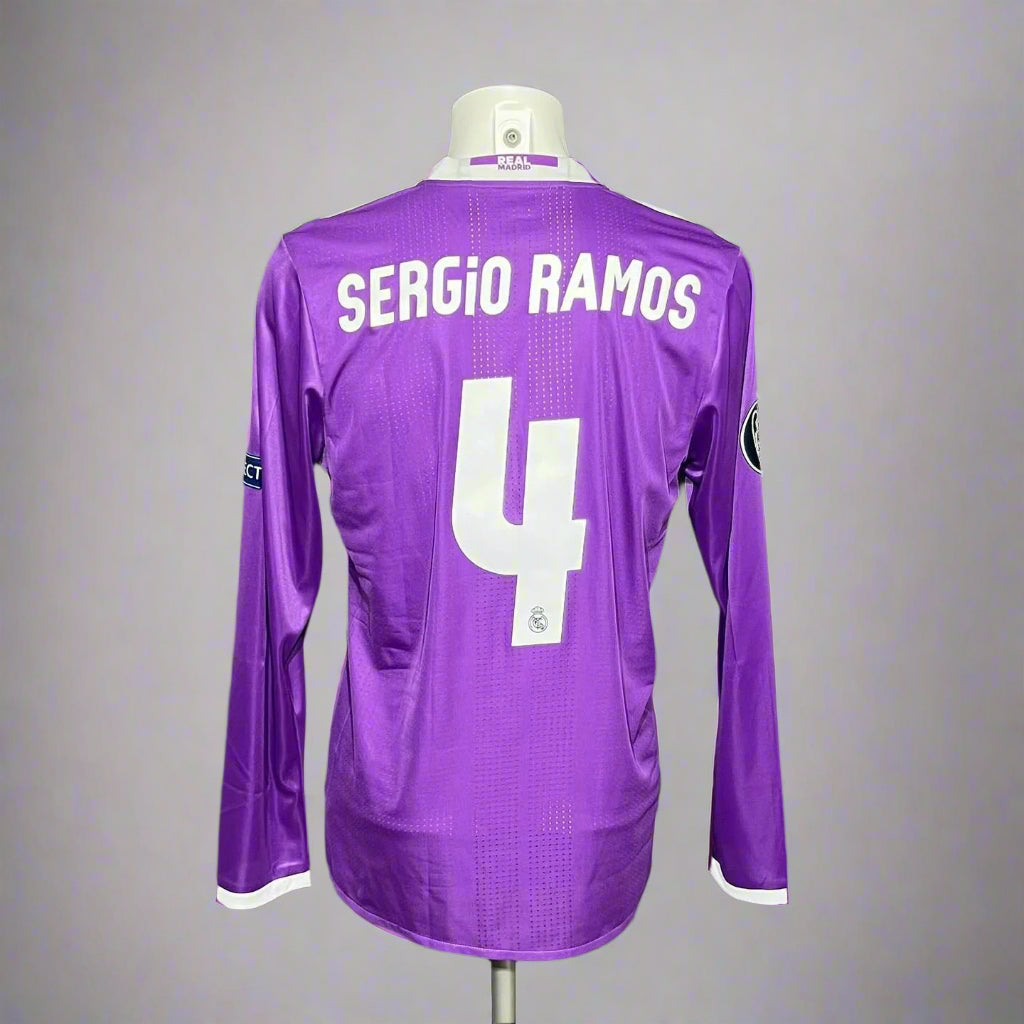 Real Madrid 2016/17 UCL FINAL Long Sleeve Jersey