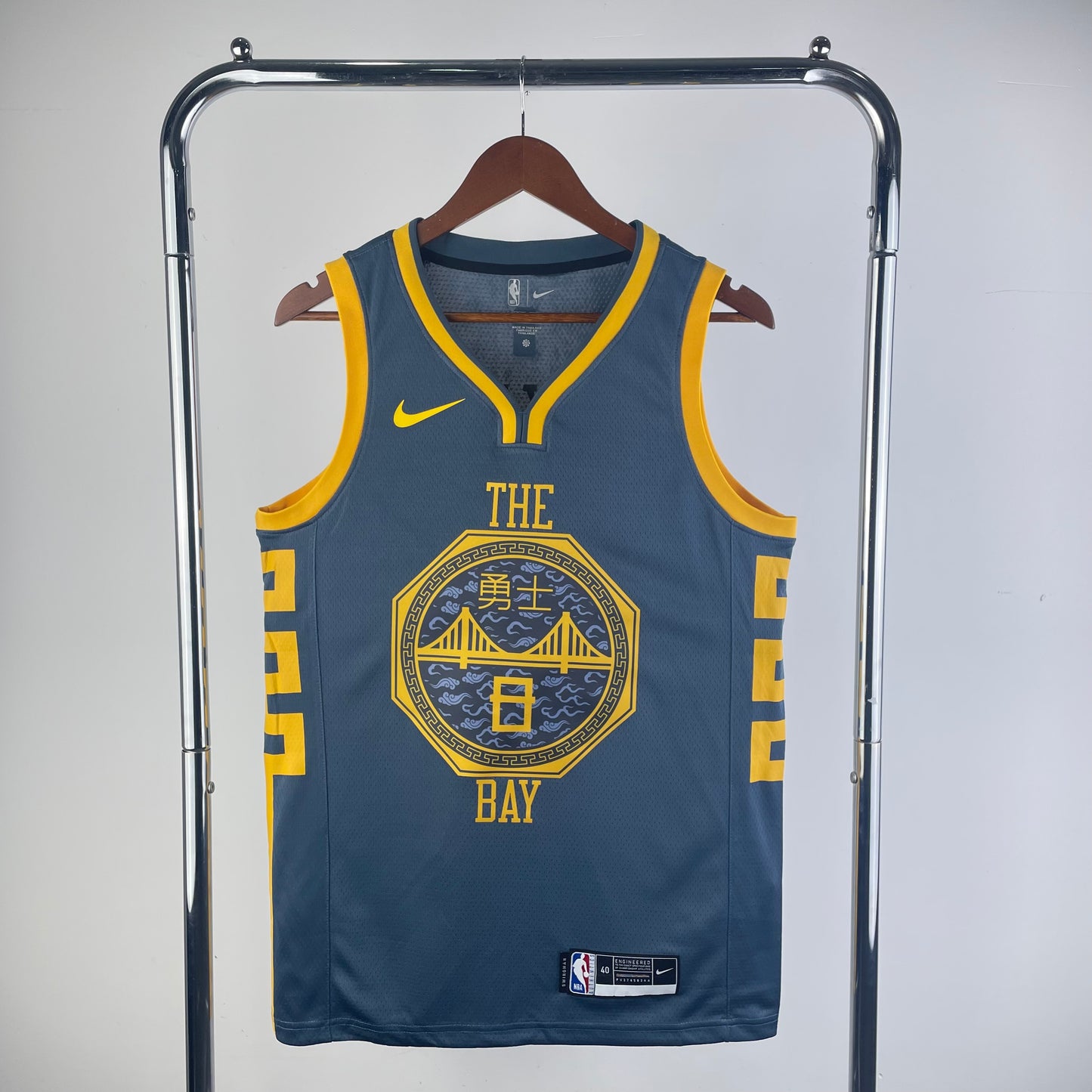 Golden State Warriors 2018-19 Grey Swingman Jersey - City Edition