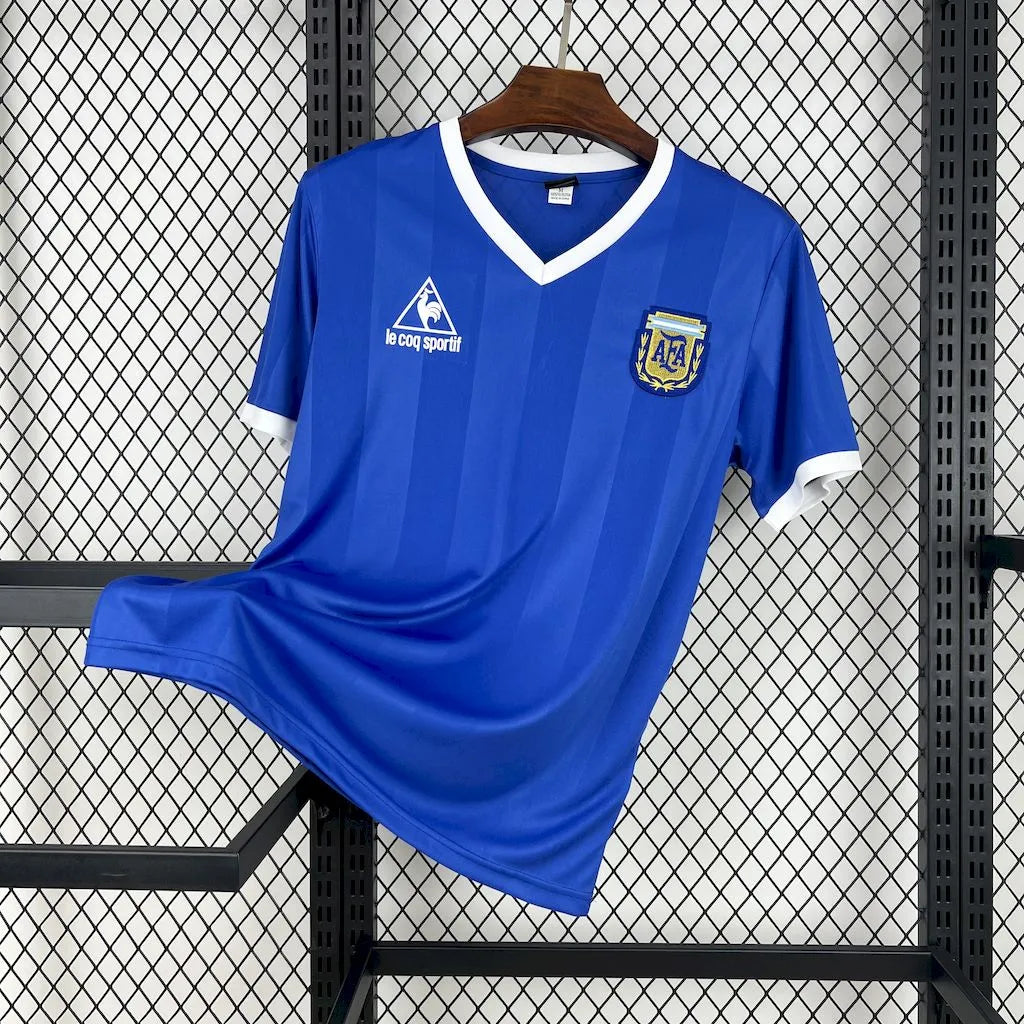 Argentina 1986 Away Jersey – Vintage Kitman - Main Image