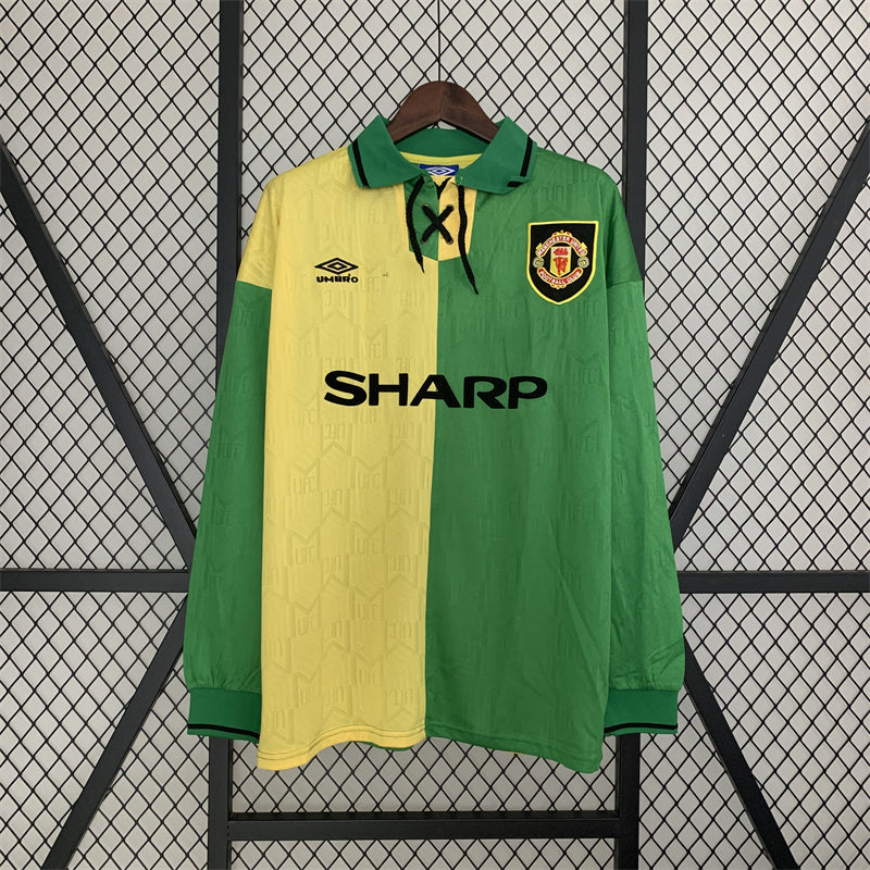 Manchester United 1992-1993 Away Long Sleeve Jersey