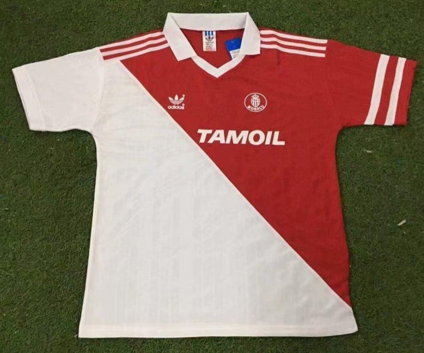 Maillot vintage 1991 / 1992 - AS Monaco (M) - Back To The Football