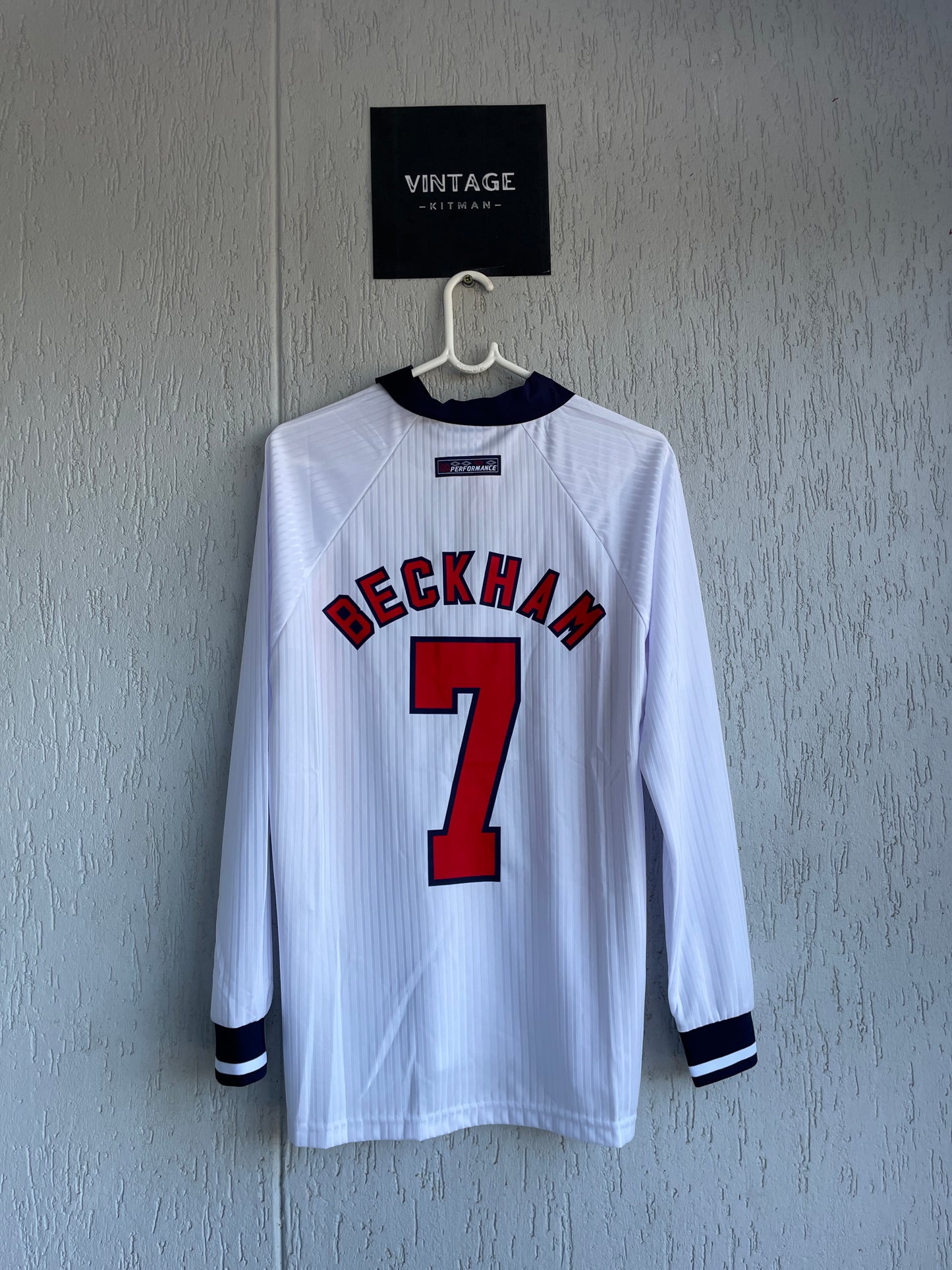 England 1998 Home Long Sleeve Jersey