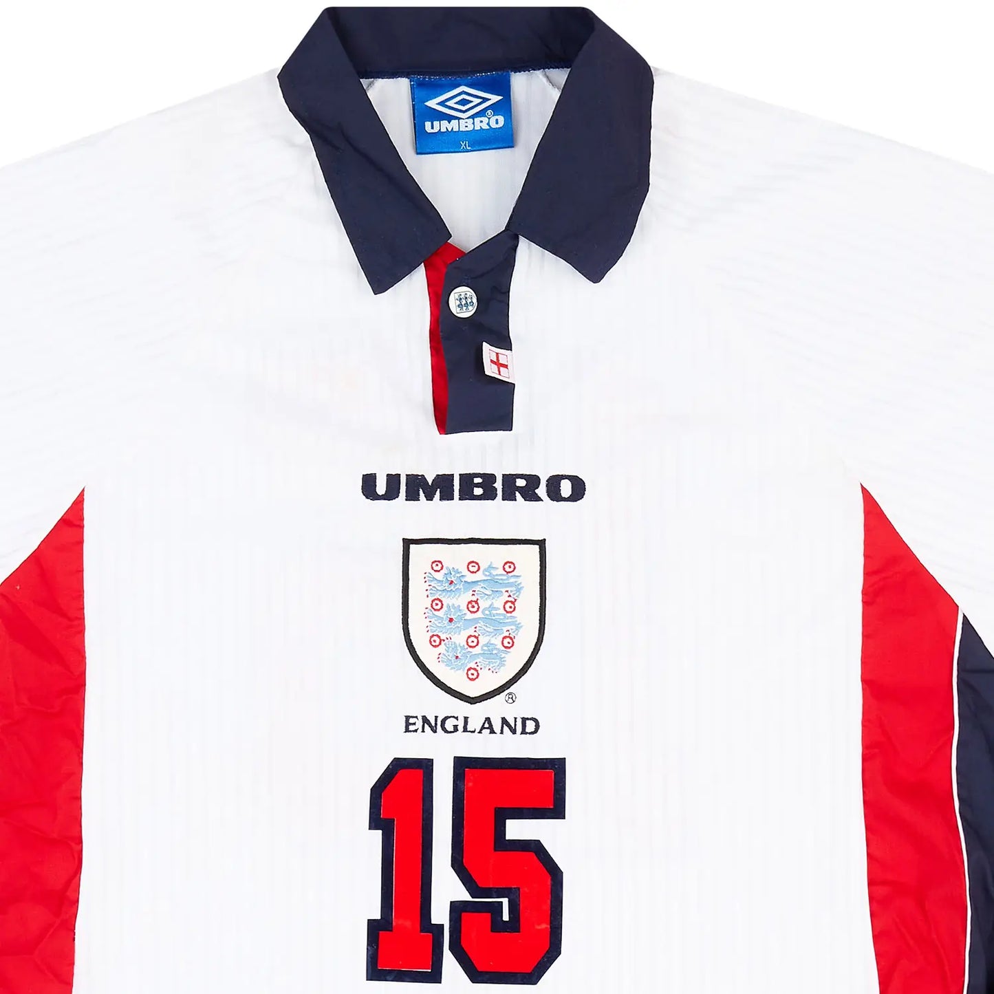 England 1998 Home Long Sleeve Jersey