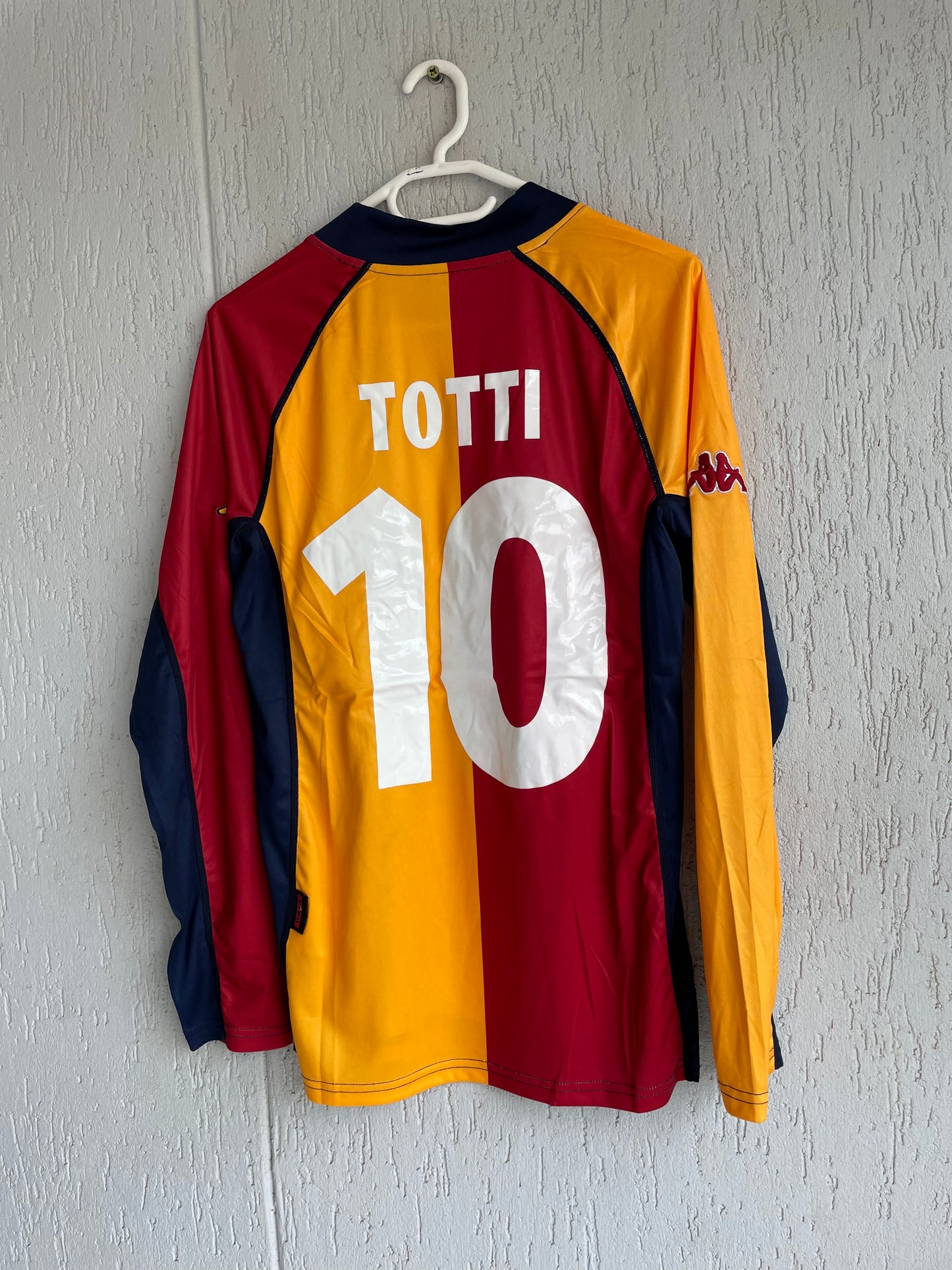 AS Roma 2001/02 Home Long Sleeve Jersey