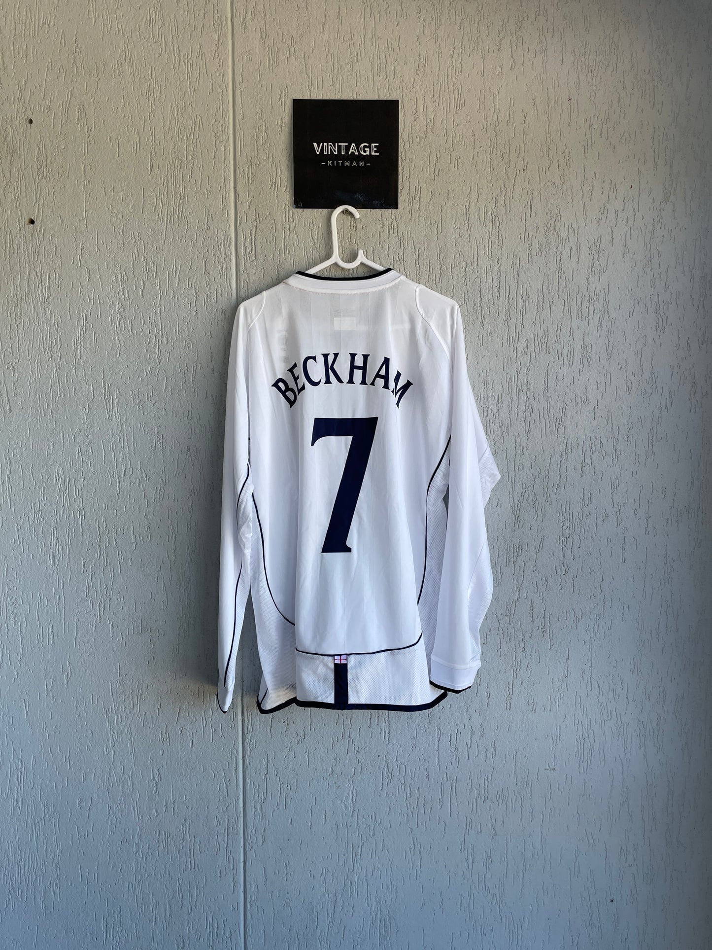 England 2001-03 Home Long Sleeve Jersey