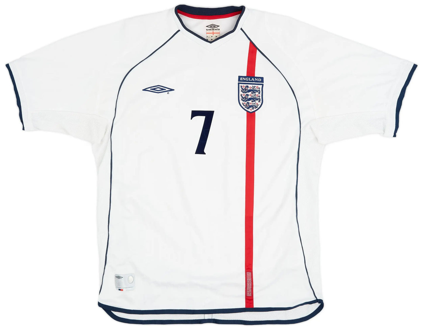 England 2001-03 Home Jersey