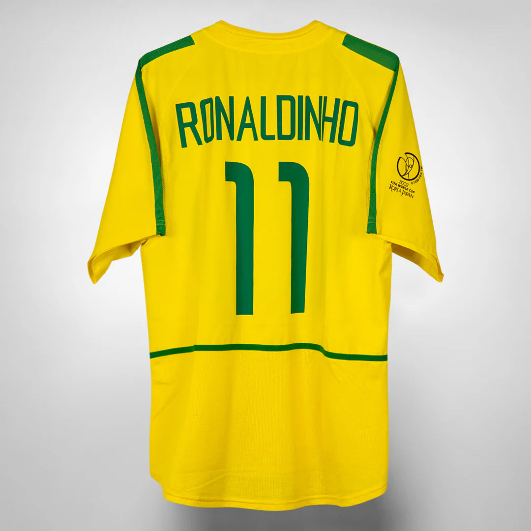 Brazil 2002 Home Jersey