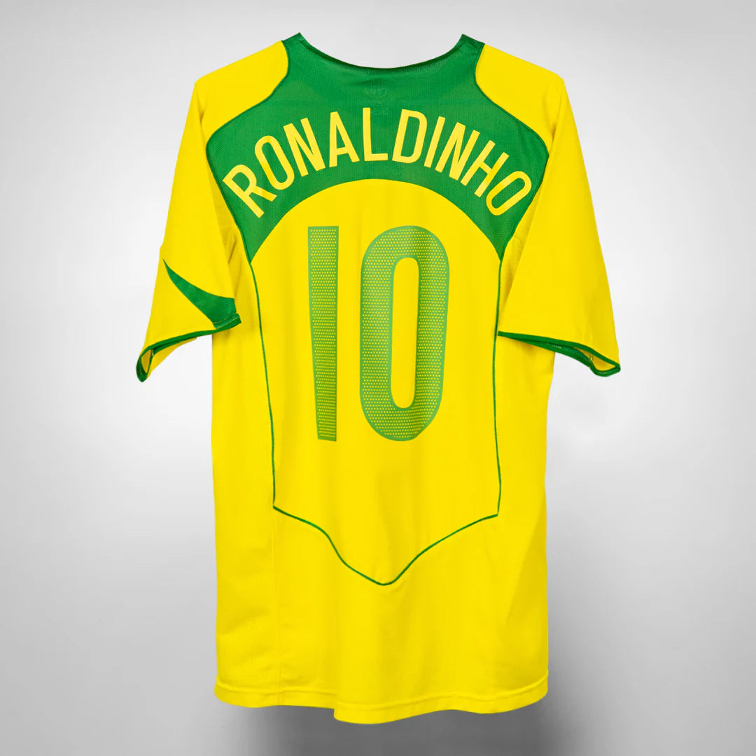 Brazil 2004/06 Home Jersey