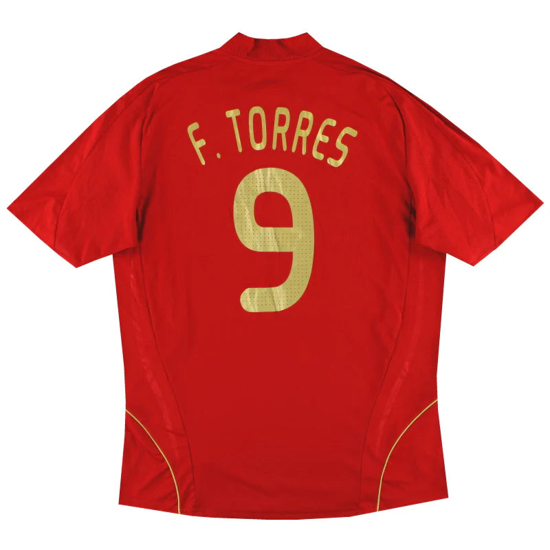 Spain 2008 Home Jersey