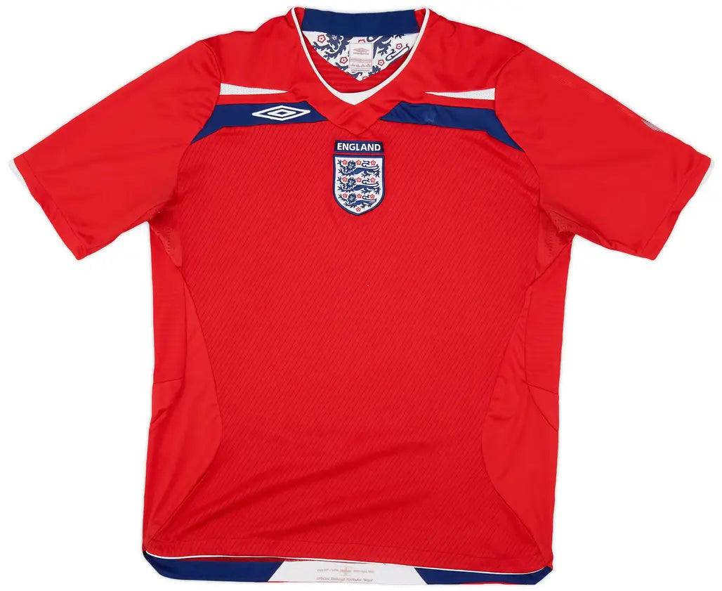 England 2008-10 Away Jersey