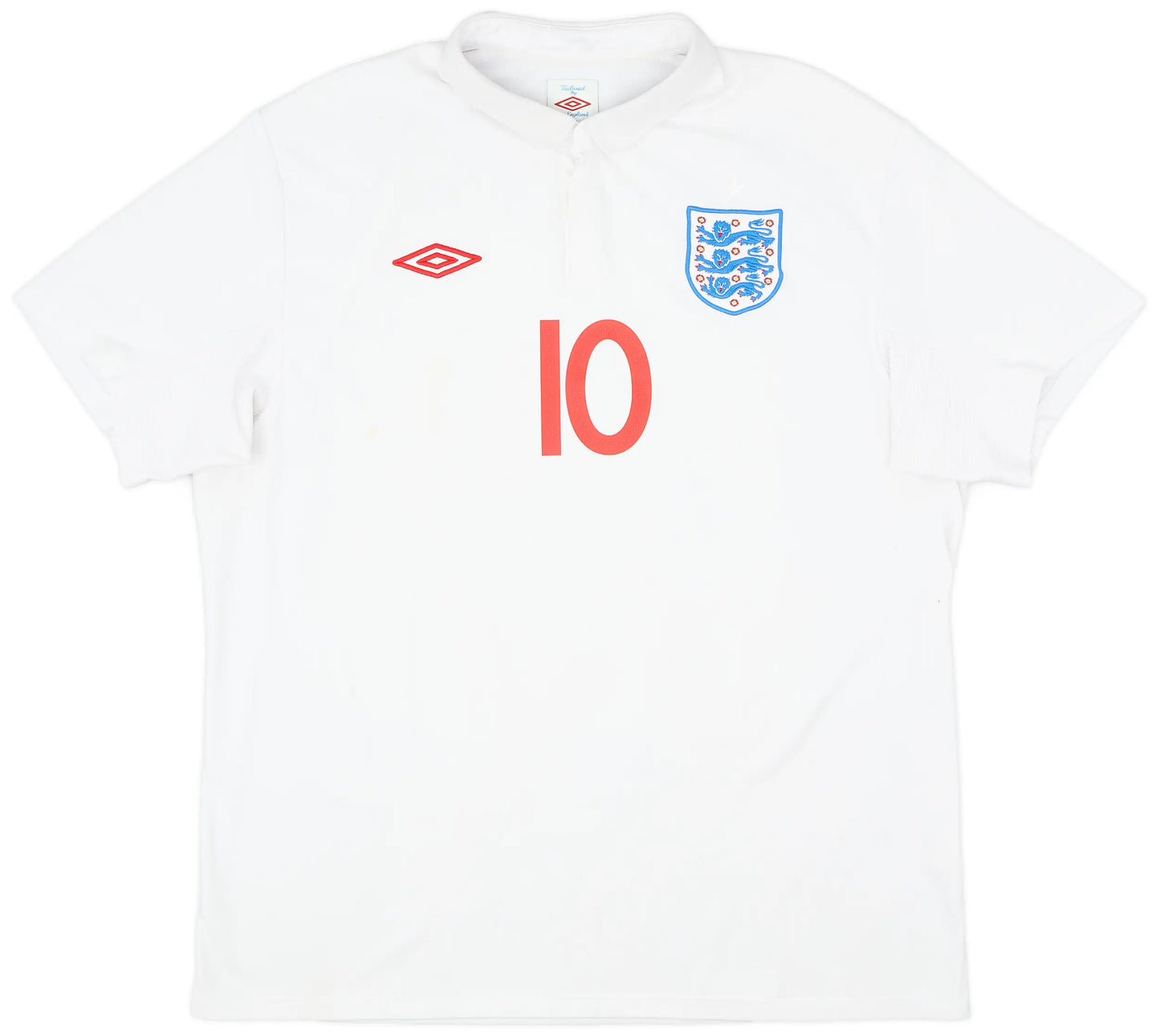 England 2010 Home Jersey
