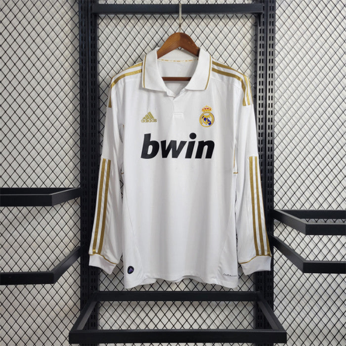 Real Madrid 2011/12 Home Long Sleeve Jersey