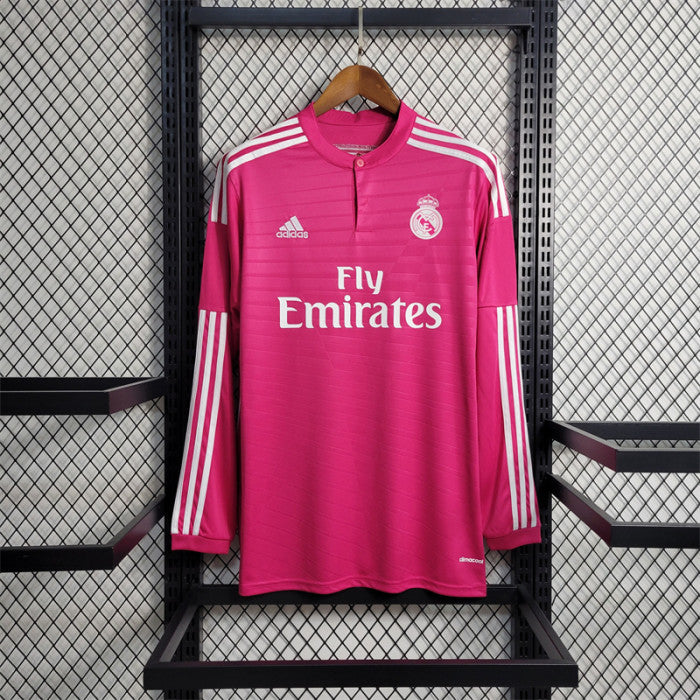 Real Madrid 2014/15 Away Long Sleeve Jersey
