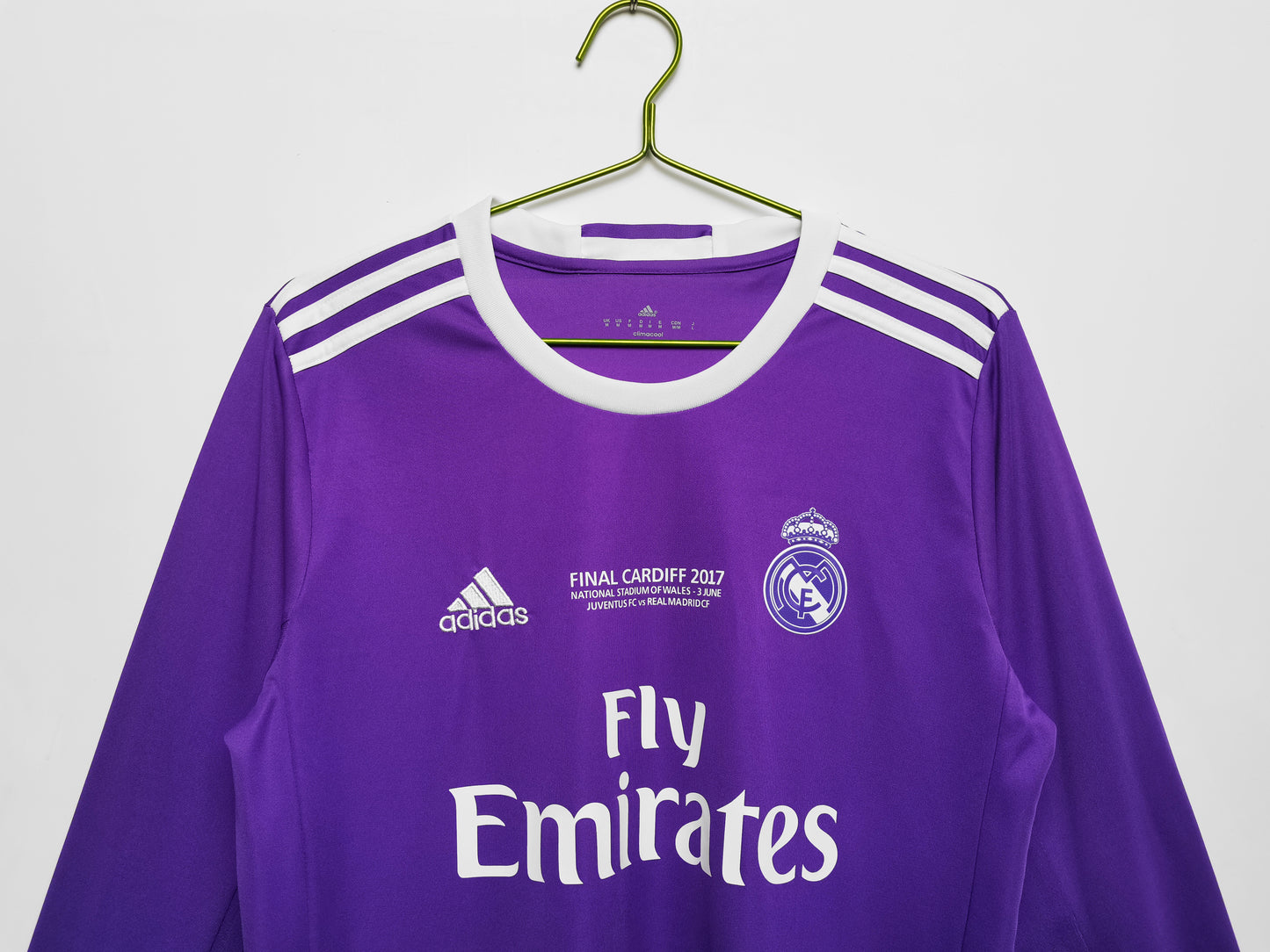 Real Madrid 2016/17 UCL FINAL Long Sleeve Jersey