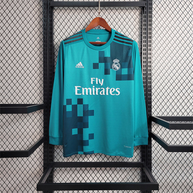 Real Madrid 2017/18 Third Long Sleeve Jersey