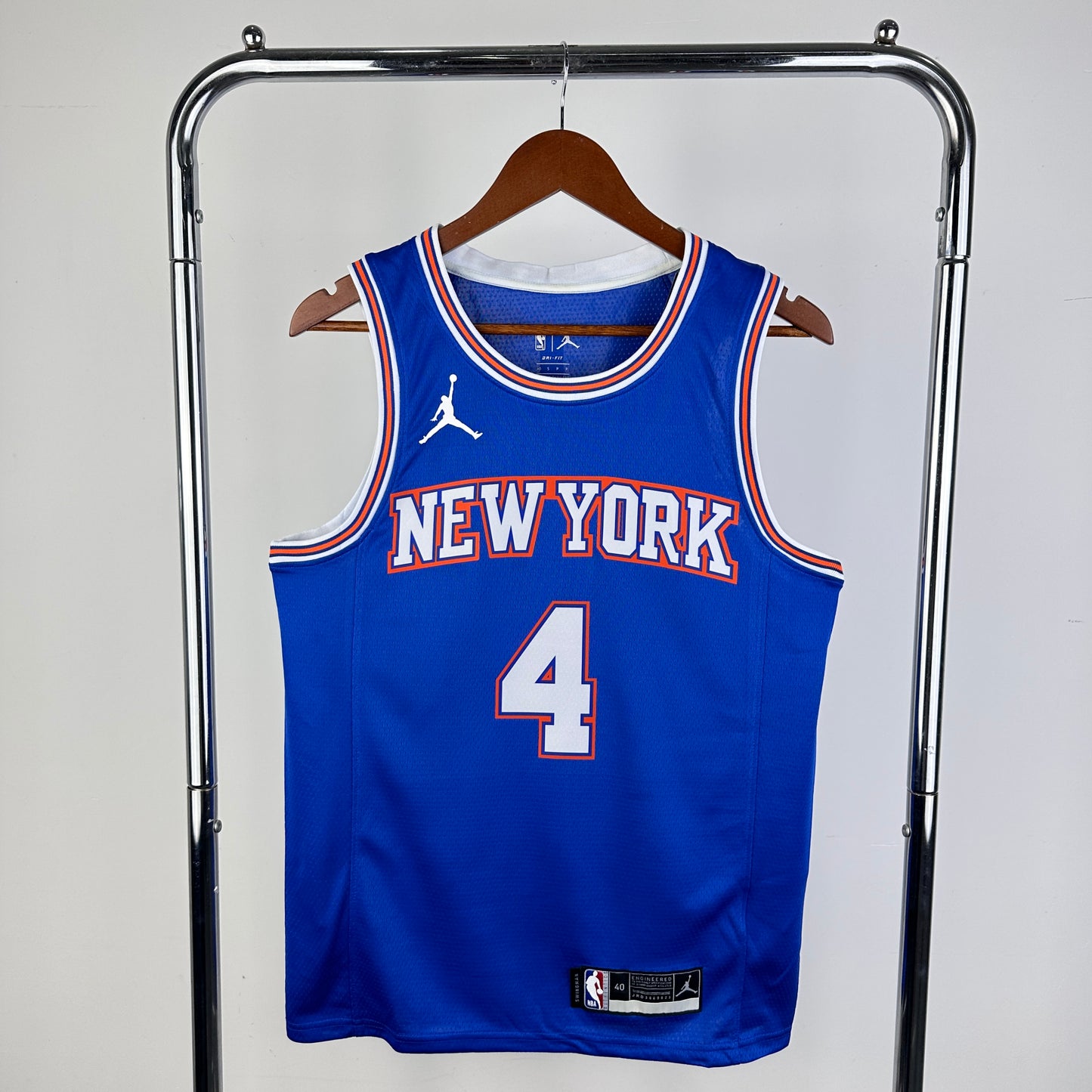 New York Knicks 2020-21 Jordan Brand Blue Swingman Jersey - City Edition