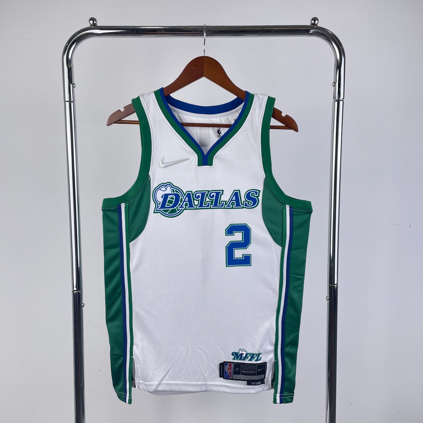Dallas Mavericks 2021-22 White Swingman Jersey - City Edition
