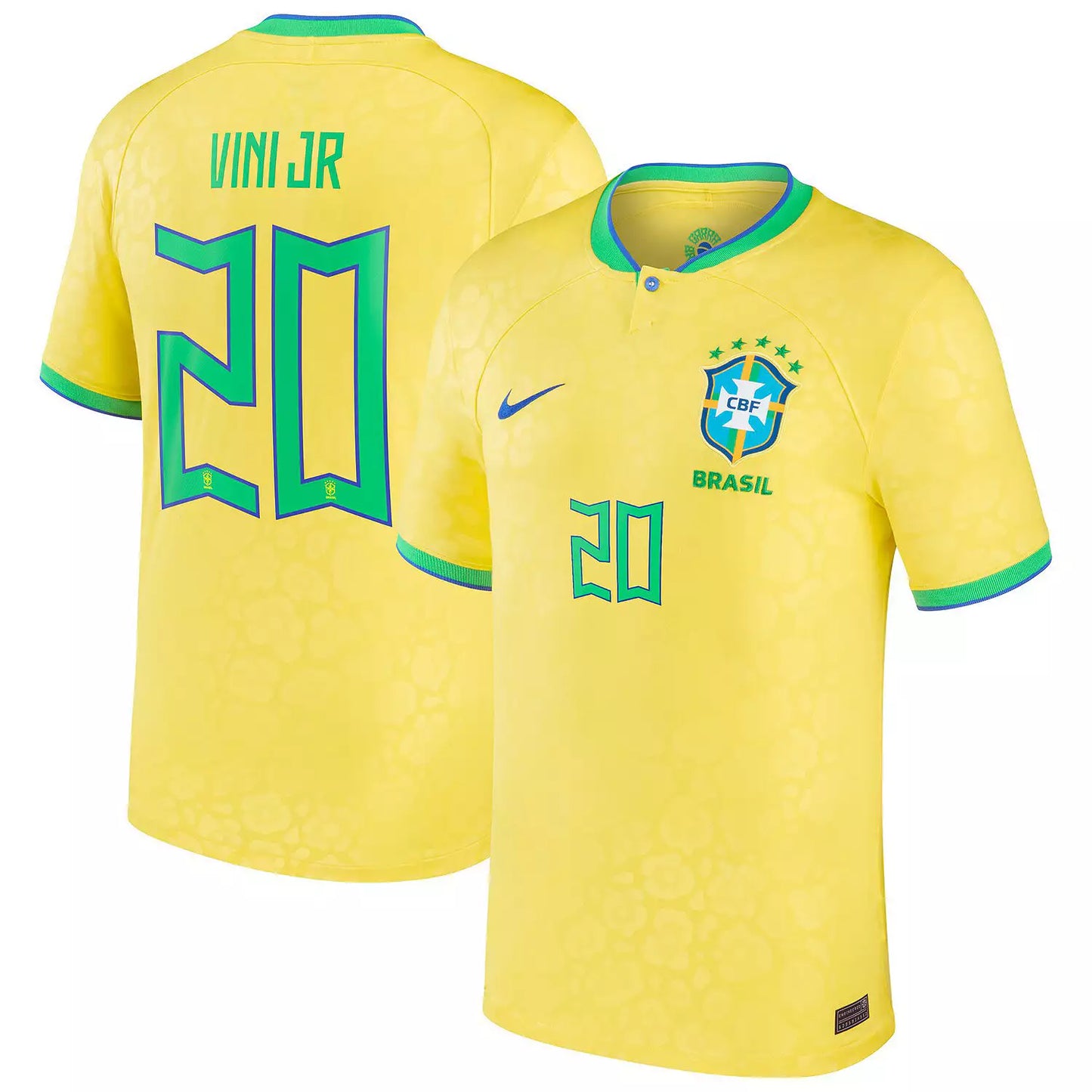 Brazil 2022 Home Jersey