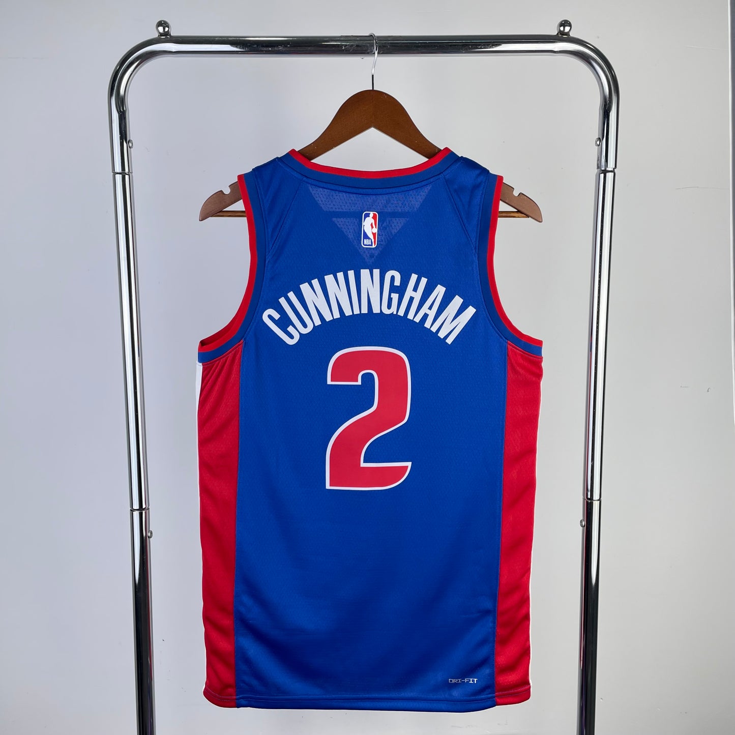 Detroit Pistons 2022-23 Blue Swingman Jersey - Icon Edition