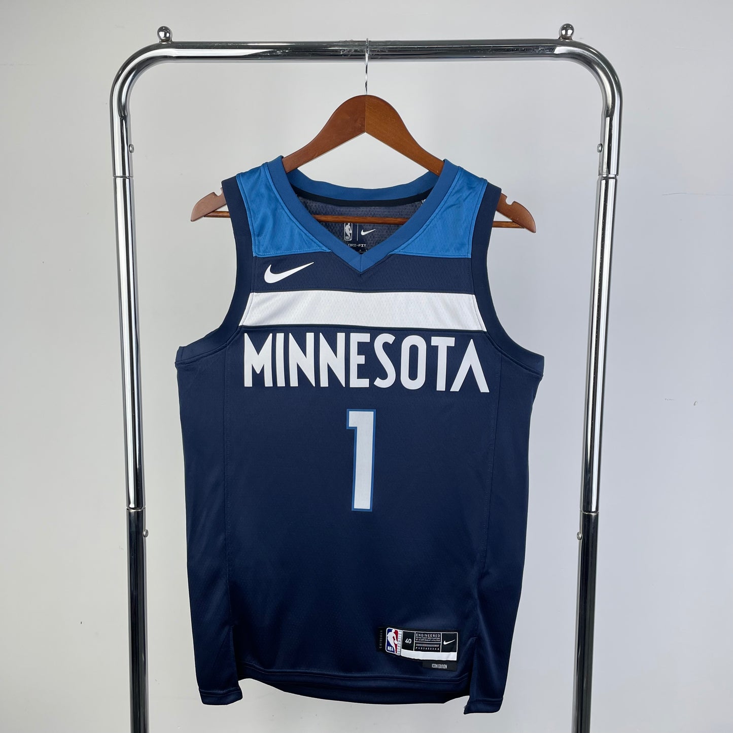 Minnesota Timberwolves 2022-23 Blue Swingman Jersey - Icon Edition