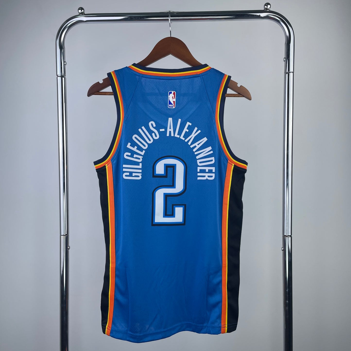 Oklahoma City Thunder 2022-23 Blue Swingman Jersey - ICON EDITION