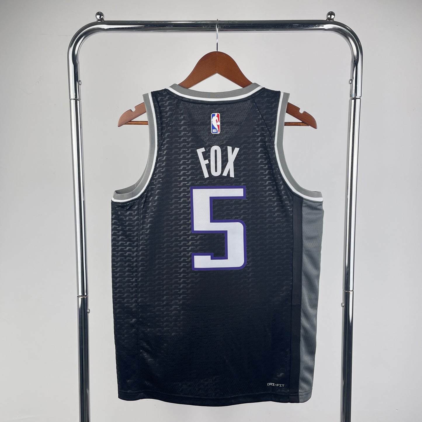 Sacramento Kings 2022-23 Jordan Brand Black Swingman Jersey - Statement Edition
