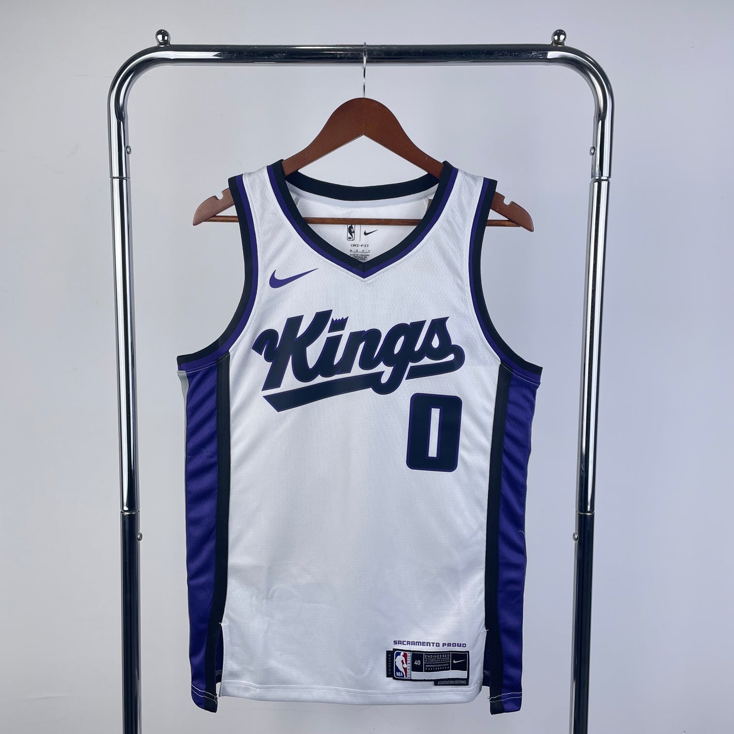 Sacramento Kings 2022-23 White Swingman Jersey - Association Edition