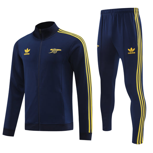 Arsenal 2024/25 Classic Navy Full-zip Tracksuit Set