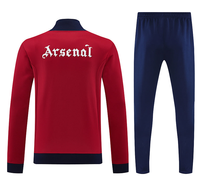 Arsenal 2024/25 Retro Originals Red Fullzip Tracksuit Set