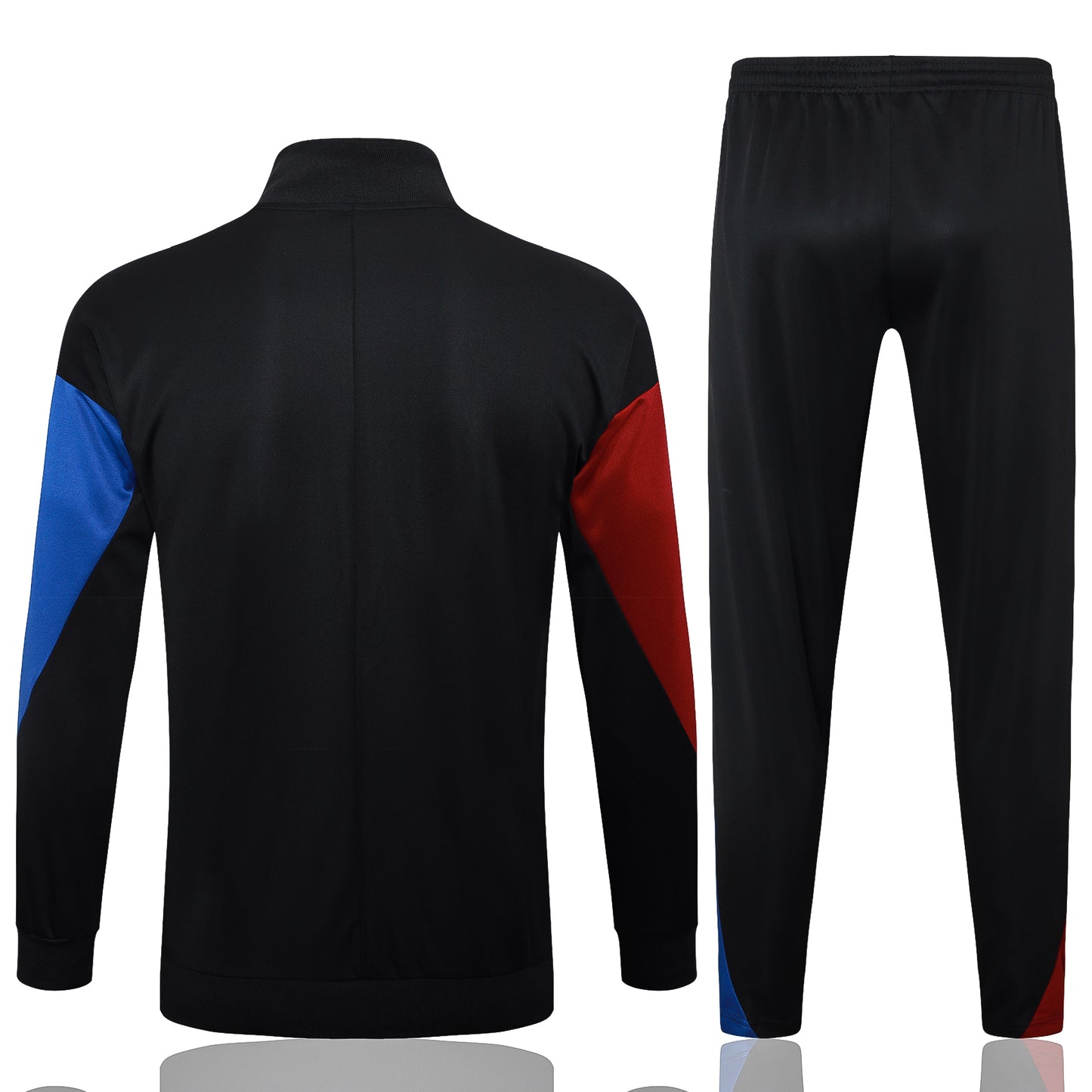Barcelona 2024/25 Black, Red and Blue Full-zip Tracksuit Set