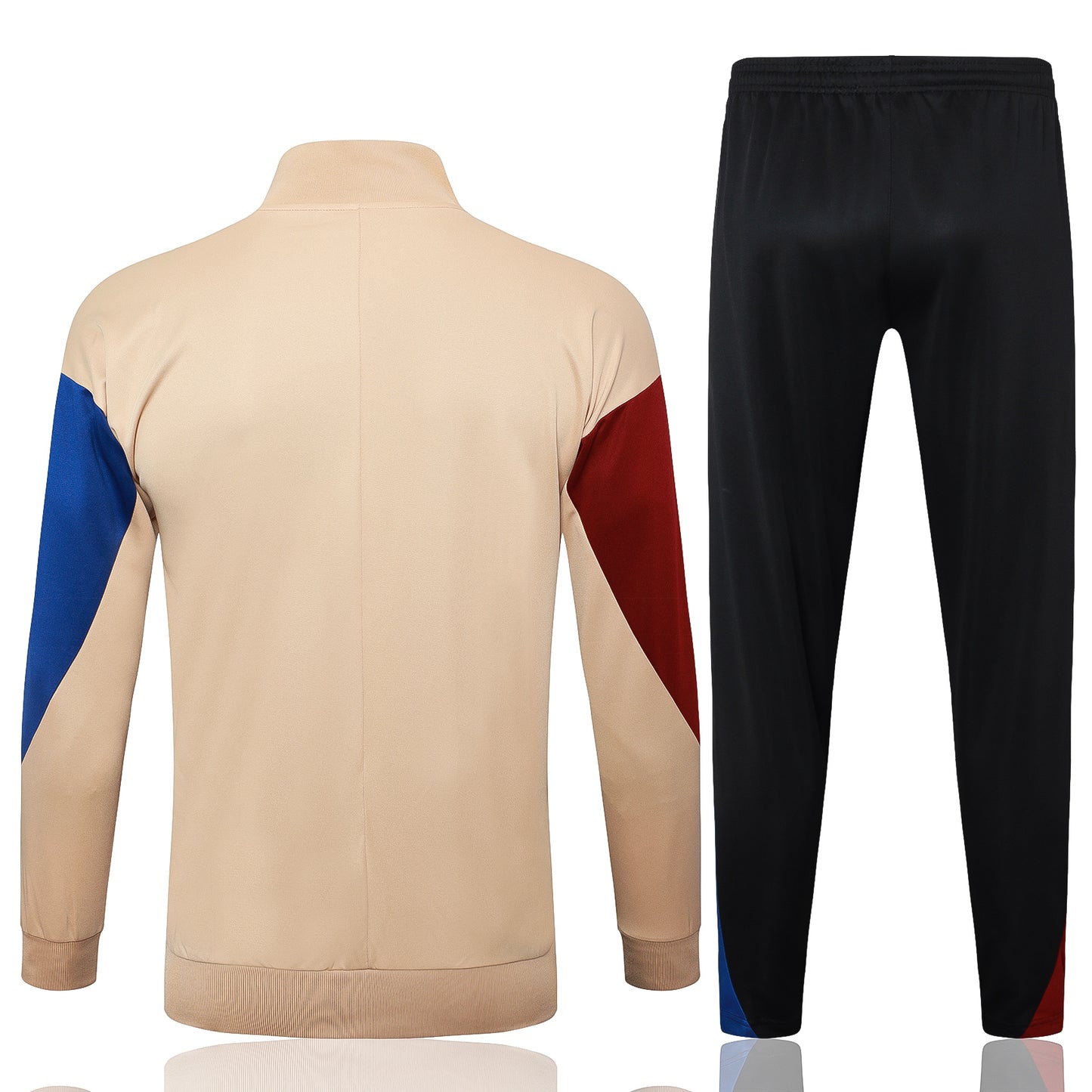 Barcelona 2024/25 Cream and Black Full-zip Tracksuit set