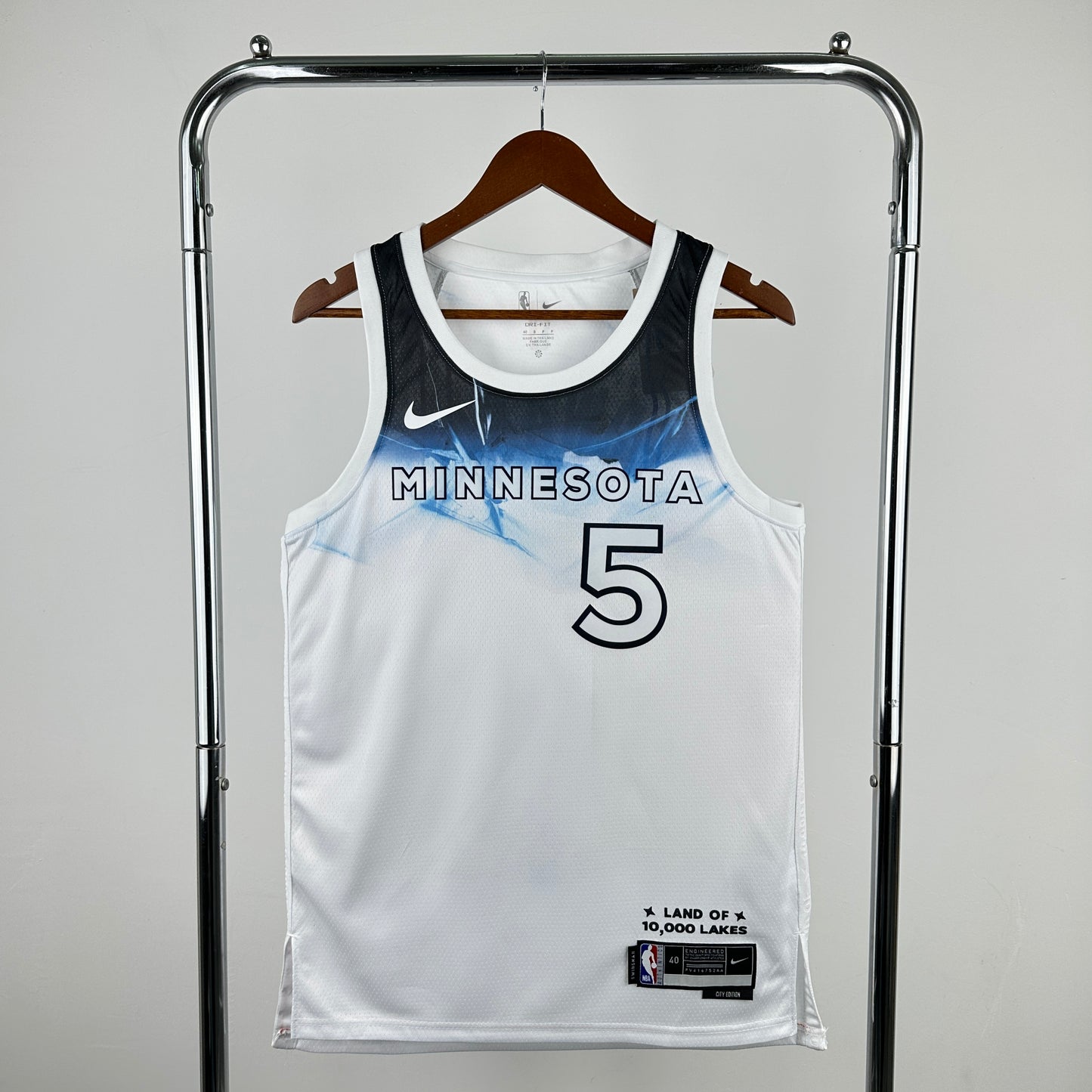 Minnesota Timberwolves 2024-25 White Swingman Jersey - City Edition