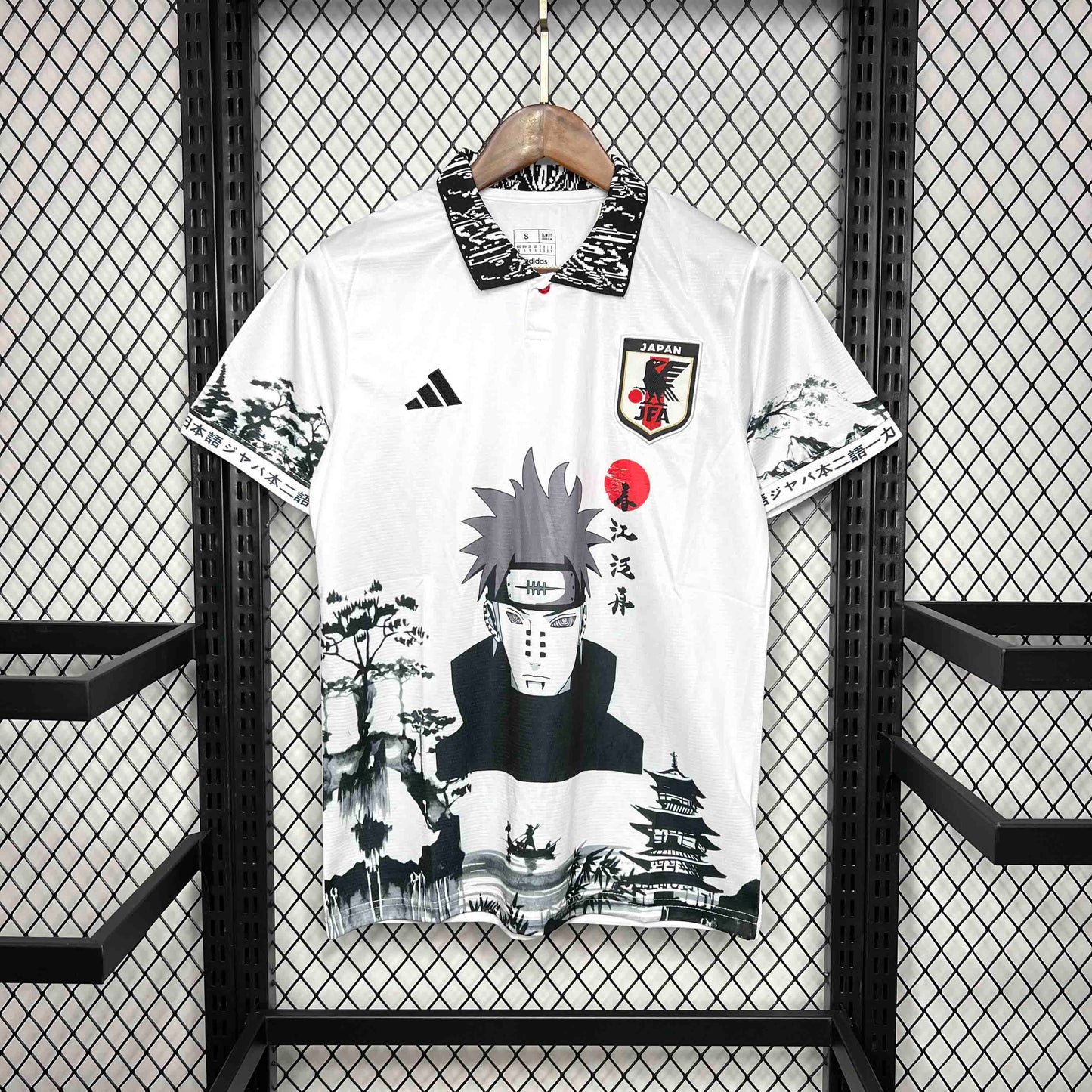 Japan 2024 Naruto Akatsuki Anime White Special Edition Jersey
