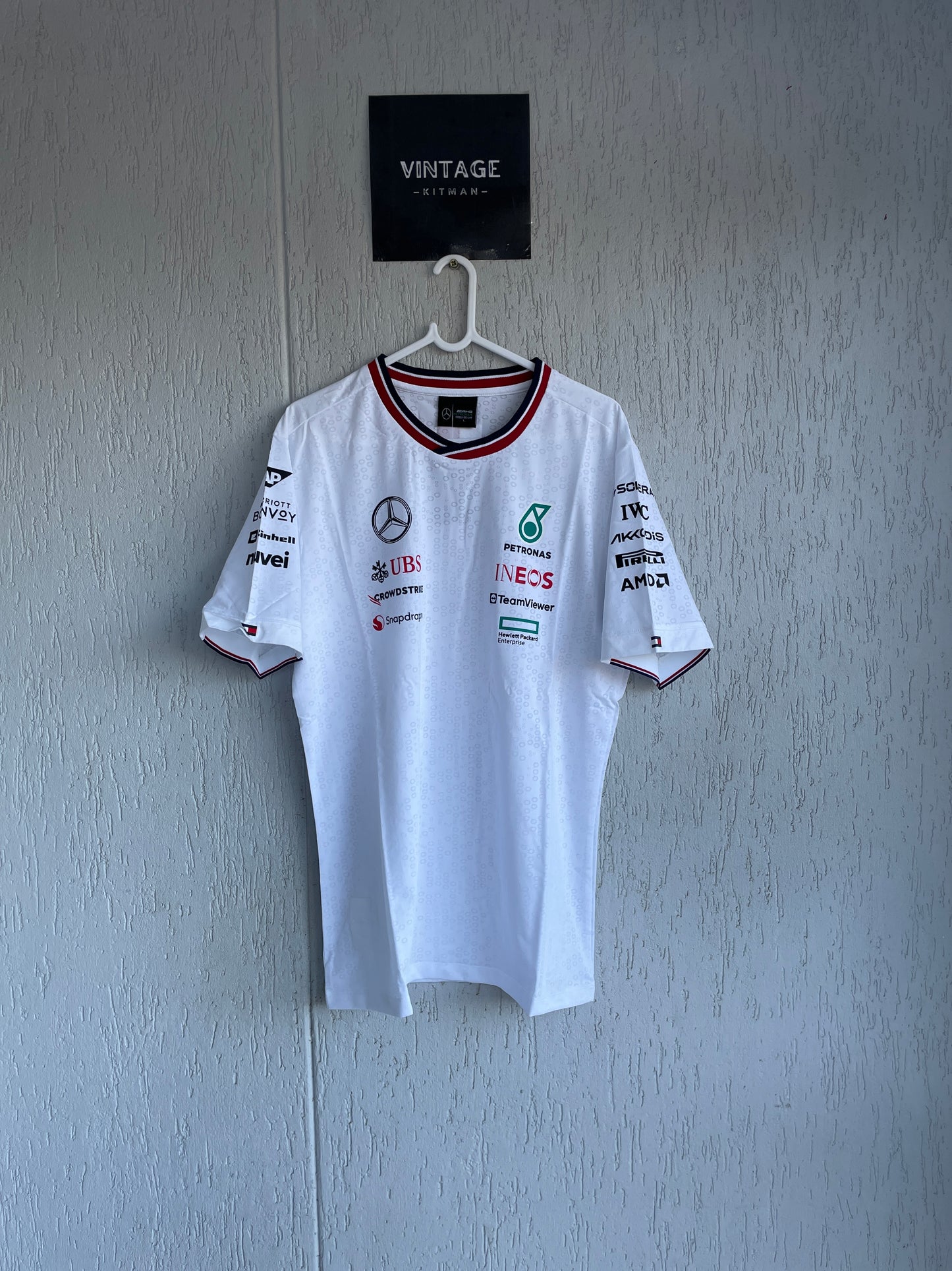 Mercedes 2024 F1 Team Tee Shirt - White