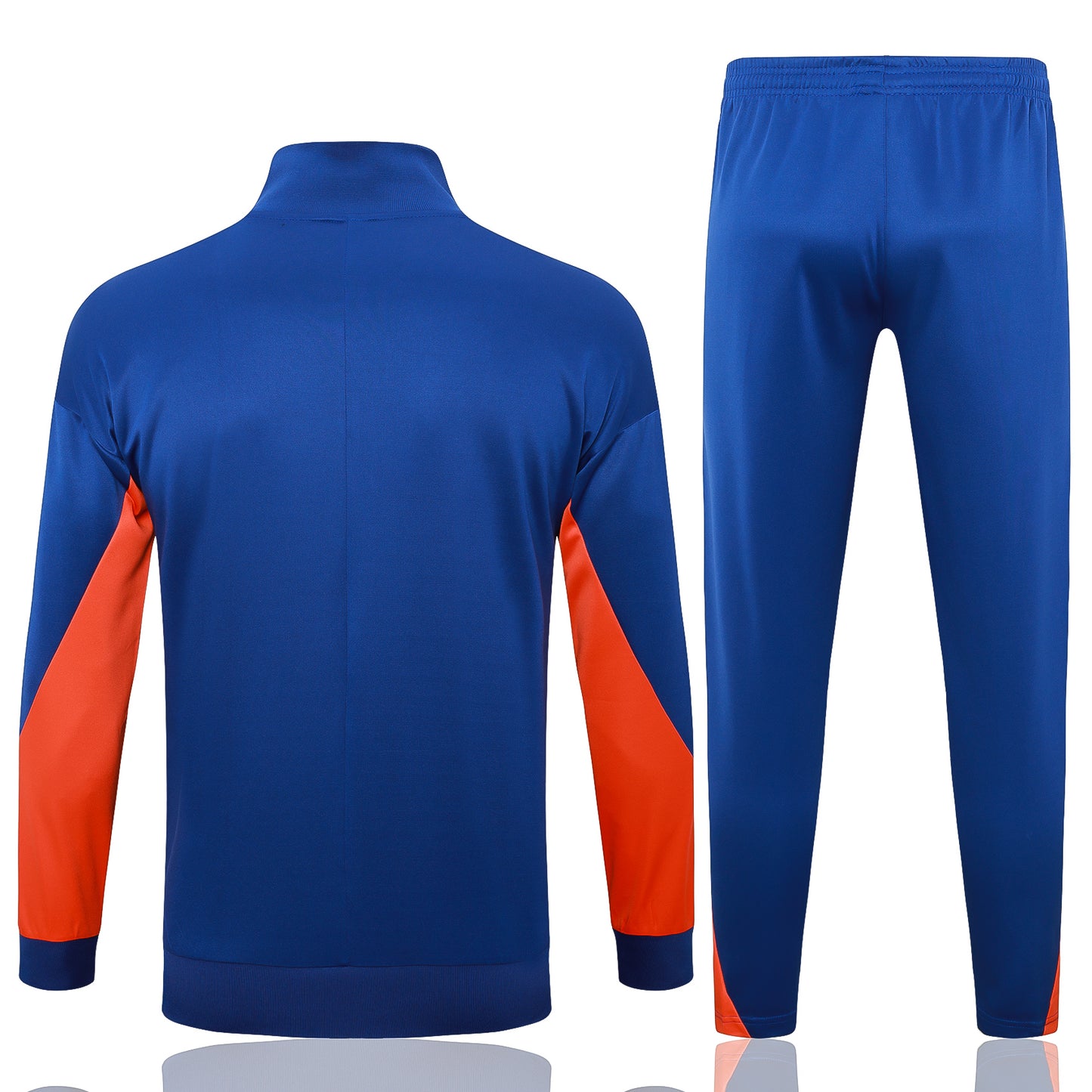 Netherlands 2024 Blue Full-Zip Tracksuit Set