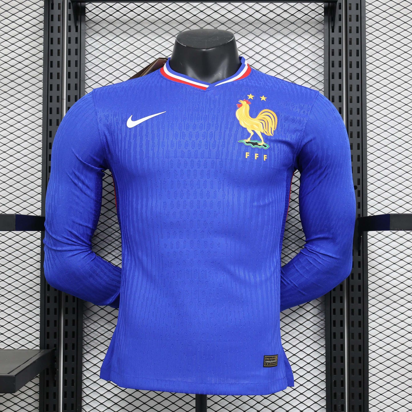 France 2024-25 Home Long Sleeve Jersey