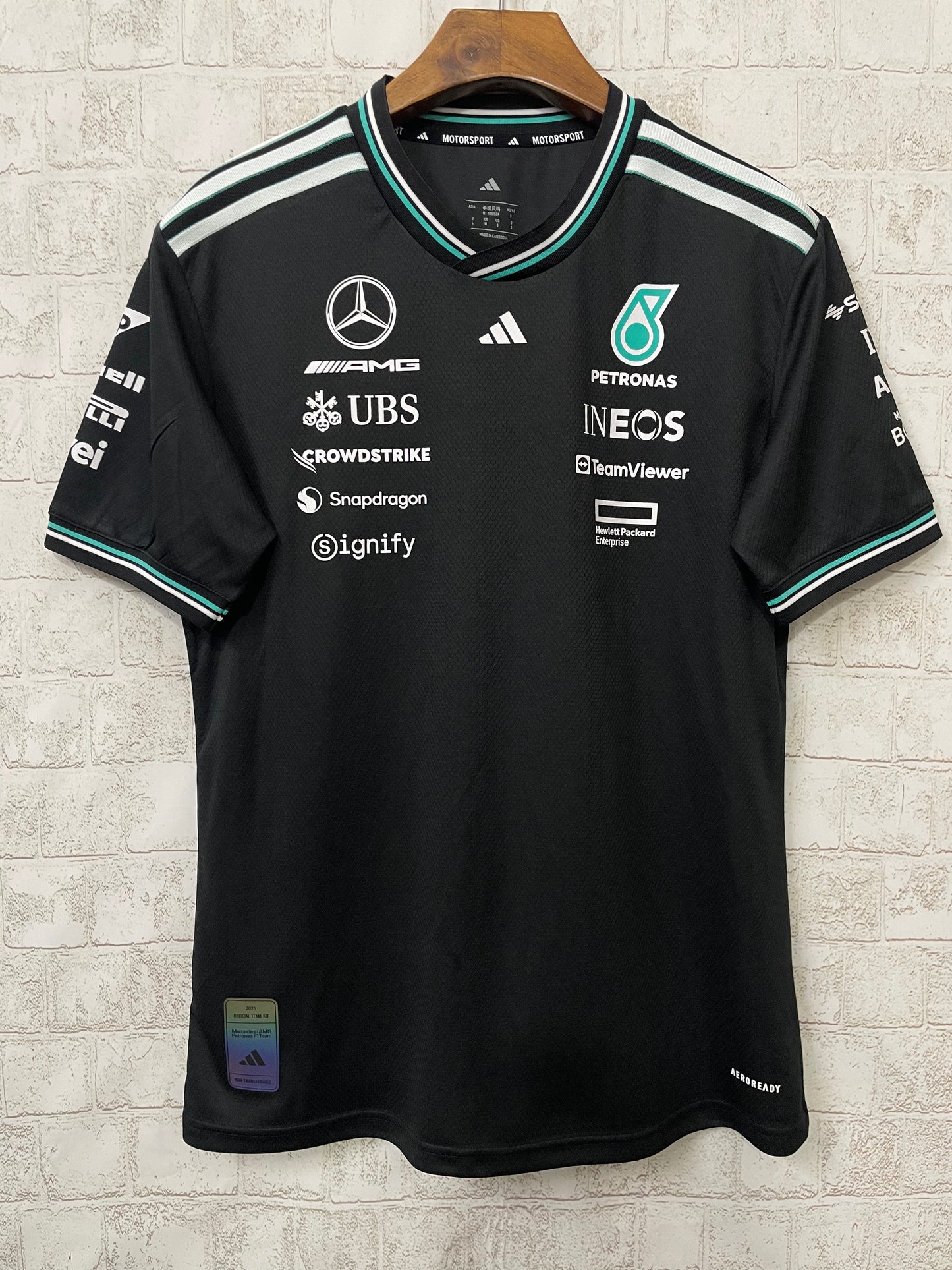 Mercedes 2025 F1 Team Tee Shirt