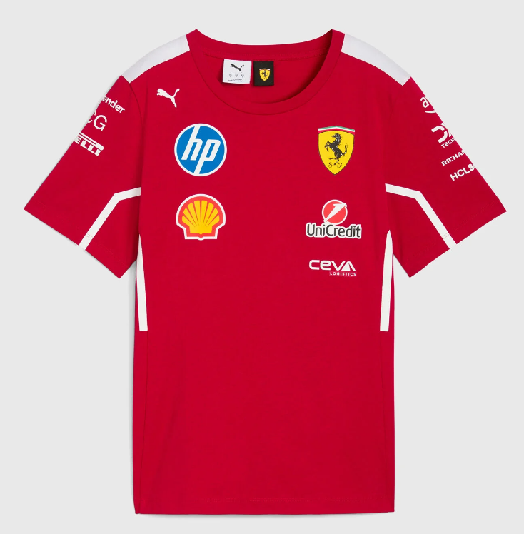 Ferrari 2025 F1 Tee Shirt