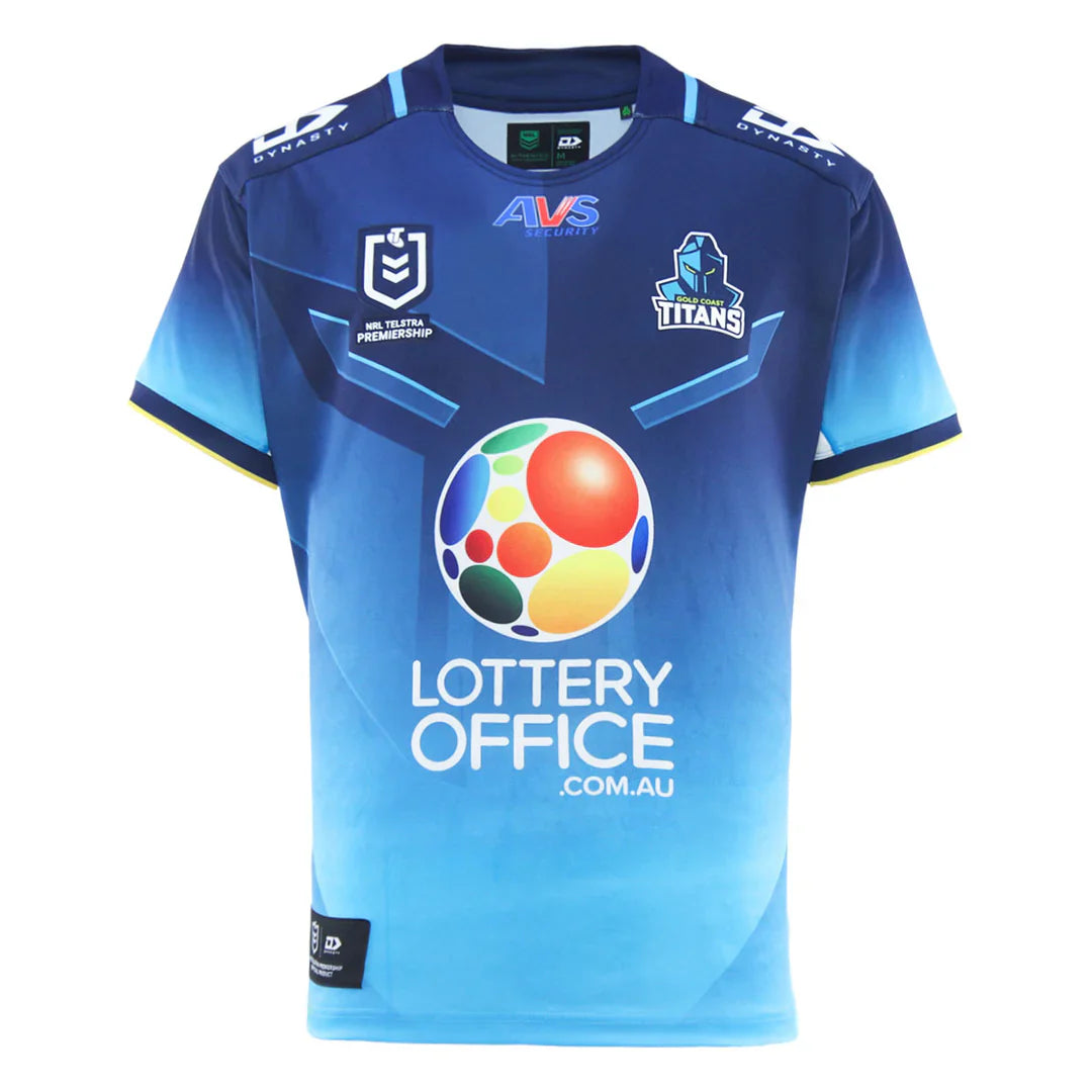 Gold Coast Titans 2025 NRL Home Jersey