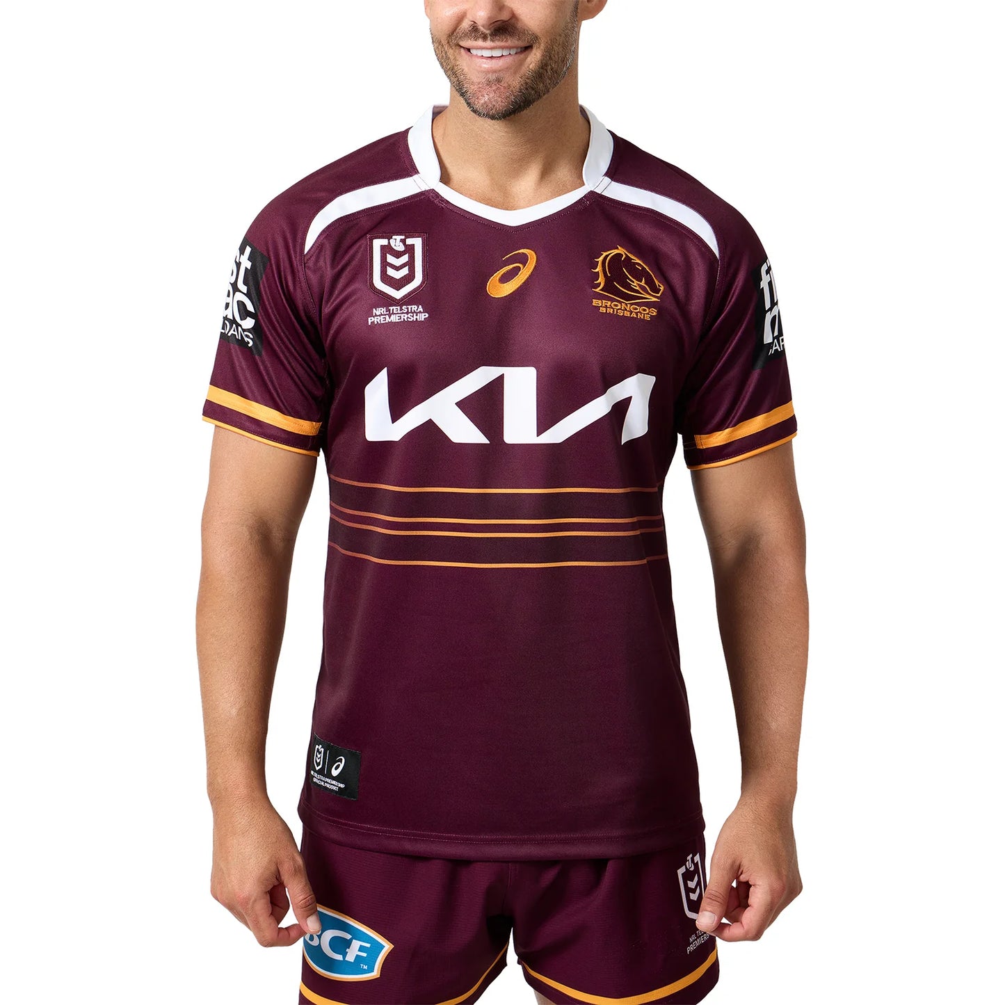 Brisbane Broncos 2025 Home NRL Jersey