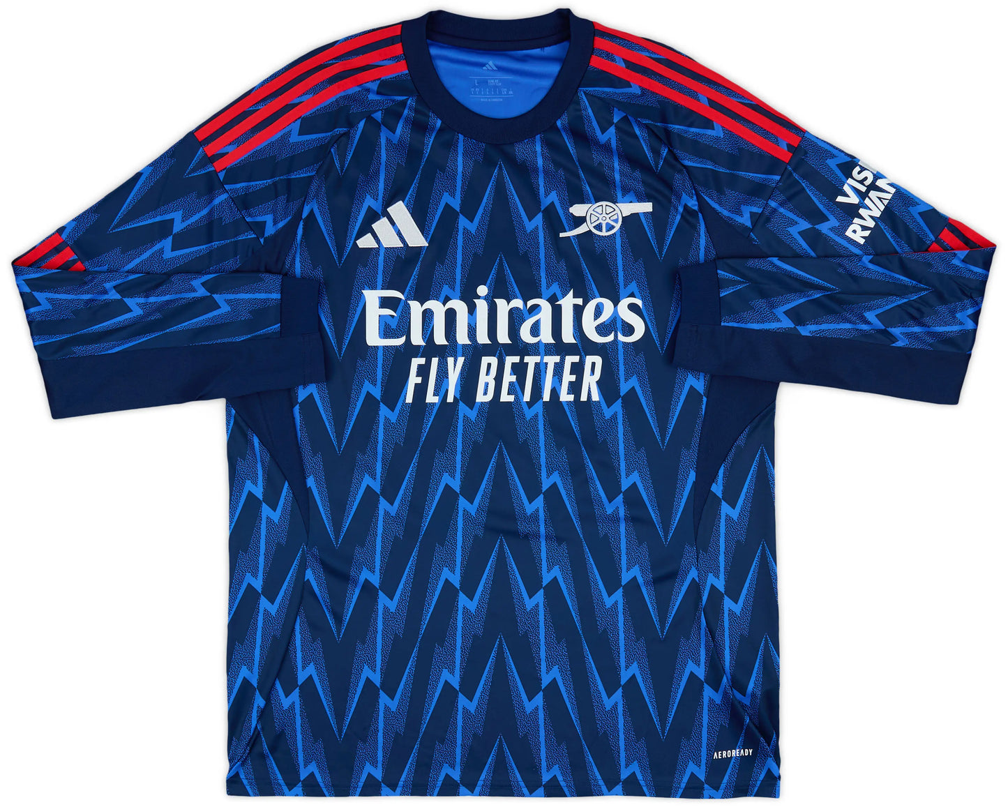 Arsenal 2025/26 Away Fan Version Long Sleeve
